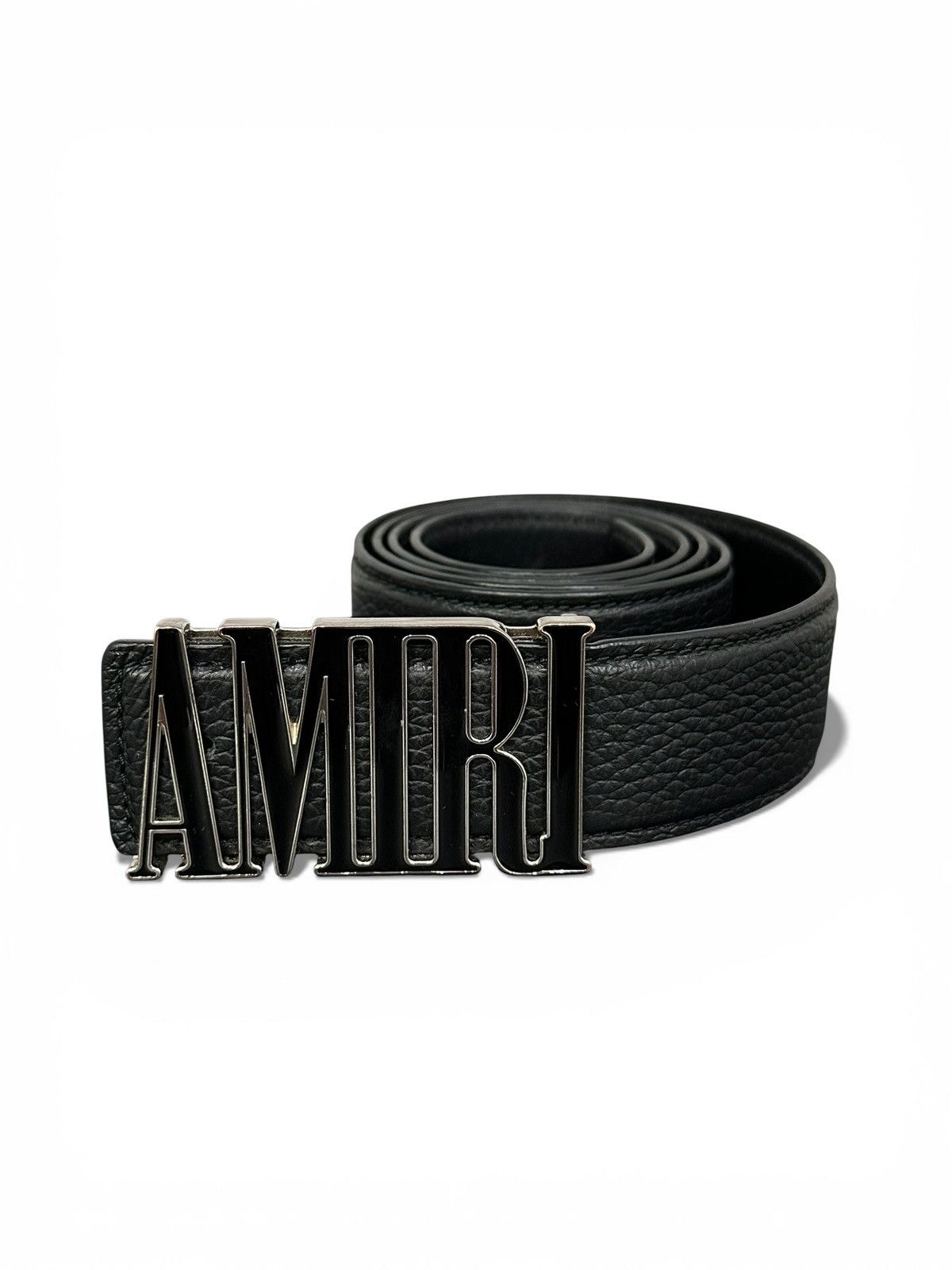 Amiri Mike Amiri Black Logo Belt Size 28 - 1 Thumbnail