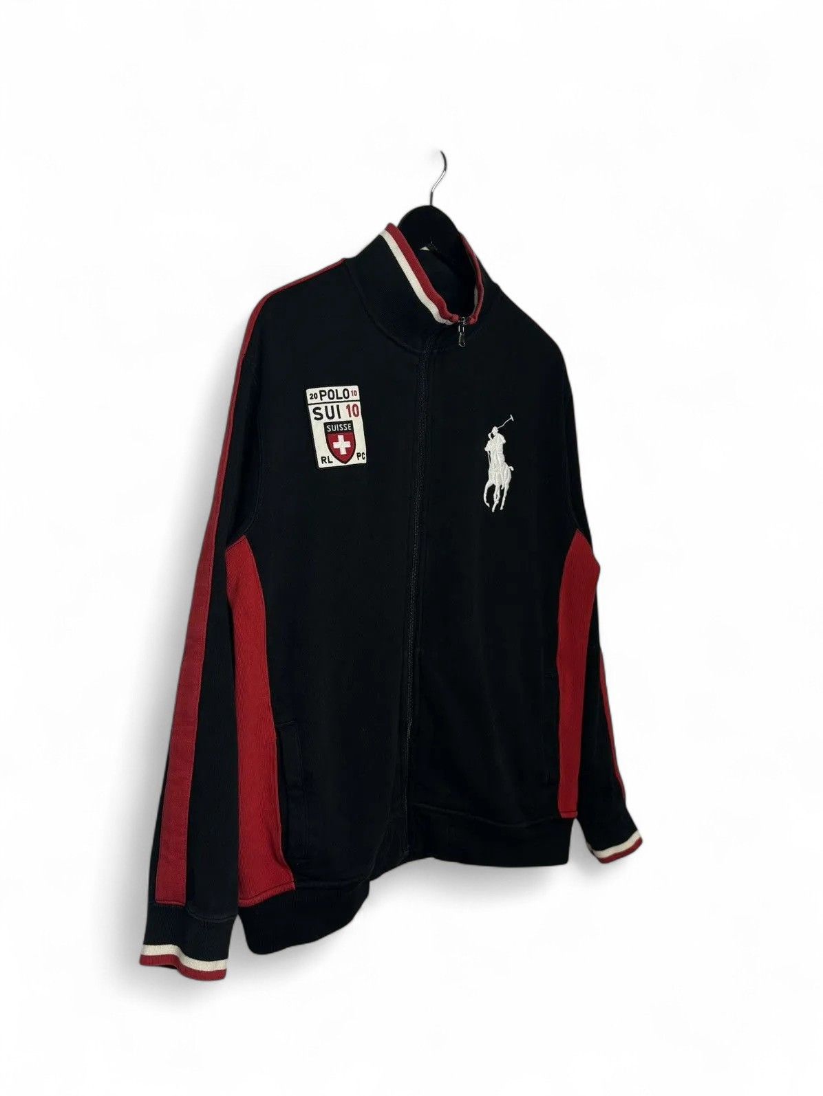 RRL Ralph Lauren Vintage Ralph Lauren Tracksuit Jacket Polo Suisse #10 Size US XL / EU 56 / 4 - 5 Thumbnail