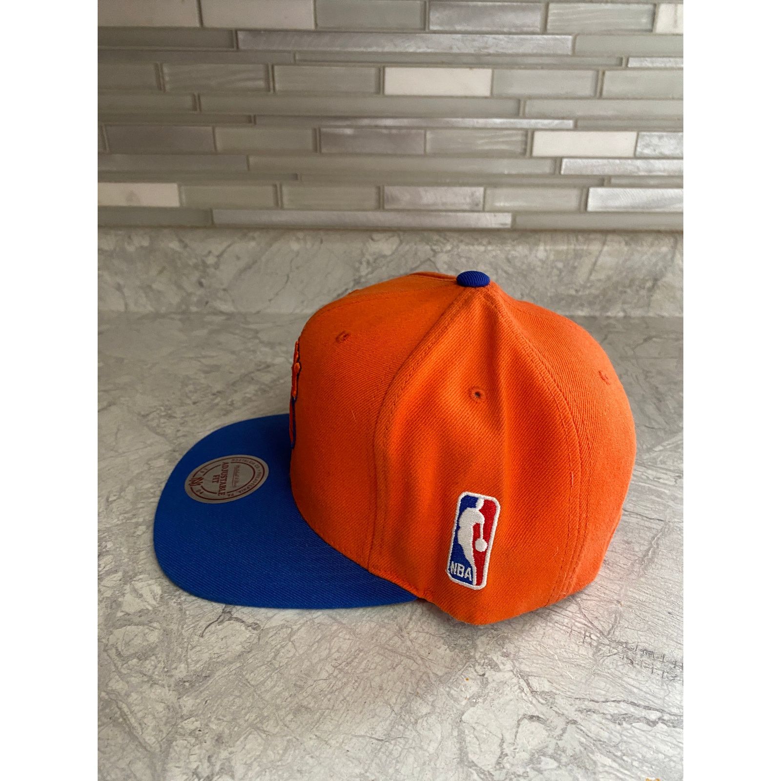 Mitchell & Ness New York Knicks Mitchell & Ness NBA Snapback Hat Size ONE SIZE - 4 Thumbnail