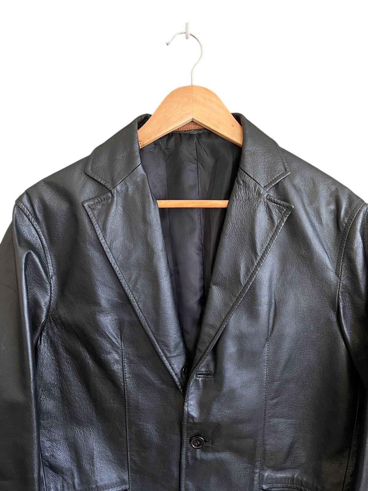 Japanese Brand Vintage Japanese Brand Takaiq Leather Jacket 1990s Size US M / EU 48-50 / 2 - 3 Thumbnail