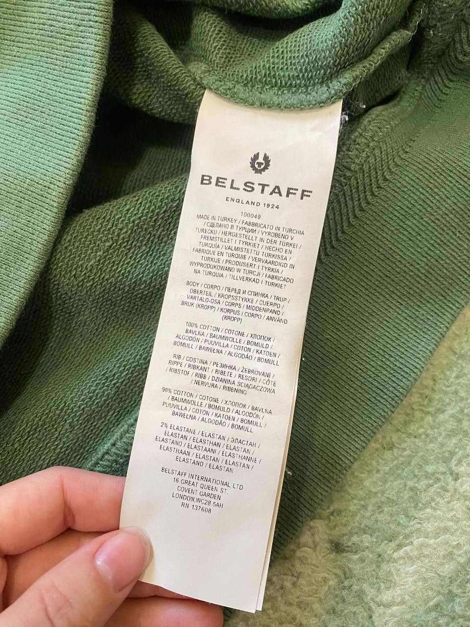 Belstaff Vintage crazy Y2K Sweatshirts logo Belstaff streetwear Size US S / EU 44-46 / 1 - 3 Thumbnail