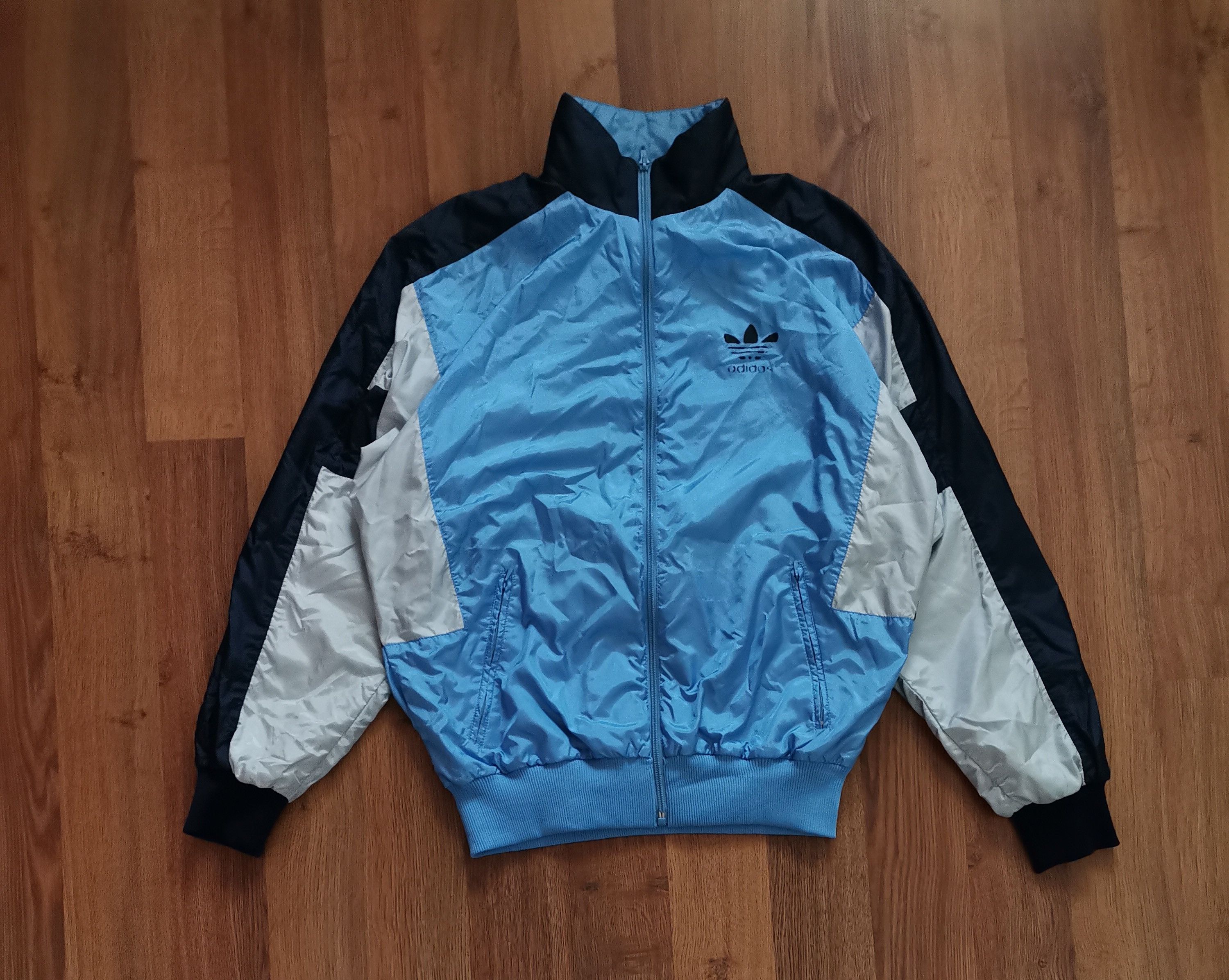 Adidas Vintage Adidas Track Jacket Size US M / EU 48-50 / 2 - 1 Thumbnail