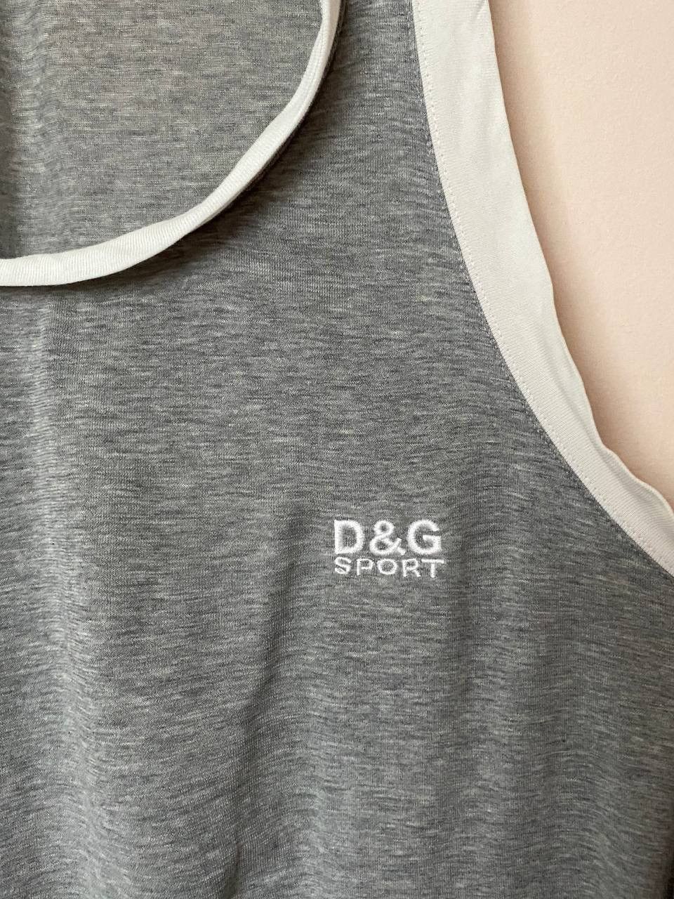 Dolce & Gabbana 🔥 Dolce Gabbana Tank Top Tee Embroidered Logo Size US S / EU 44-46 / 1 - 2 Thumbnail