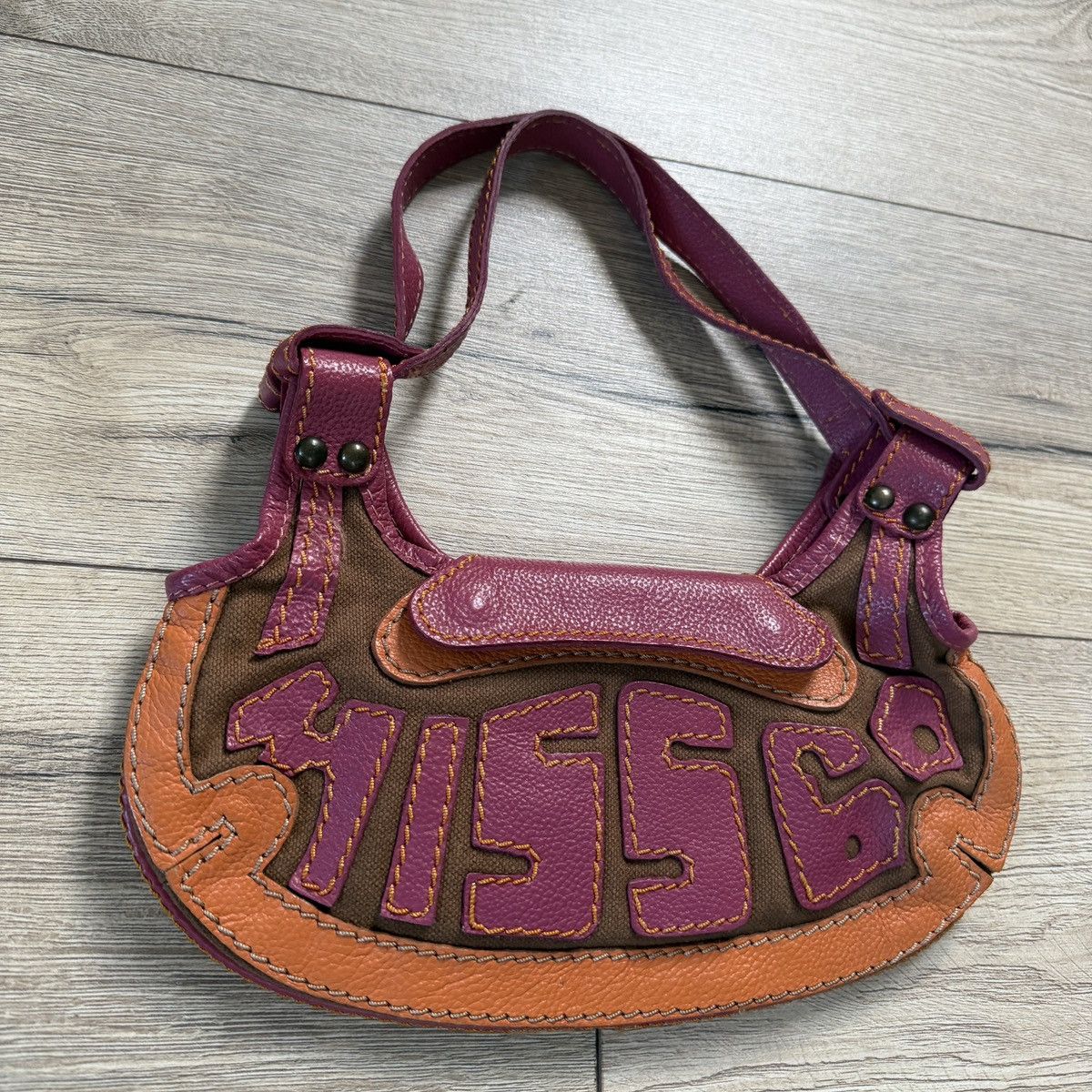 Miss Sixty Miss Sixty Vintage Leather Bag Mini Size ONE SIZE - 3 Thumbnail