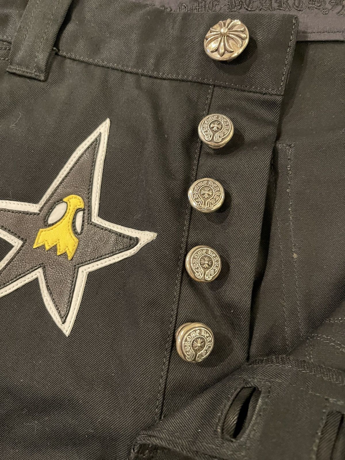 Chrome Hearts 1/5 Matty Boy Patch & Cross Patch Carpenter Shorts Size US 32 / EU 48 - 15 Thumbnail
