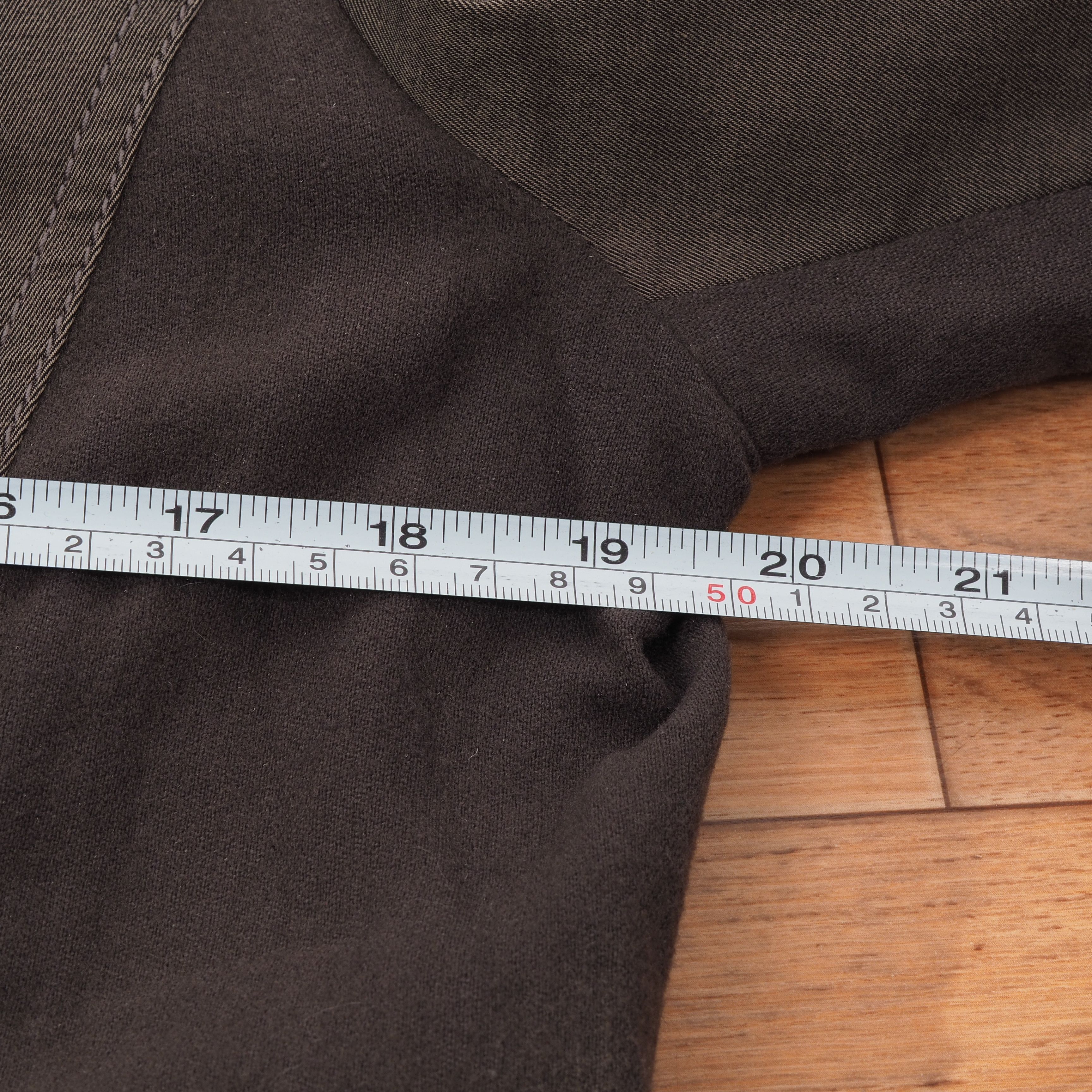 Annette Gortz Annette Gortz Dark Beige Cotton Zip Buttons Jacket Size M / US 6-8 / IT 42-44 - 10 Thumbnail