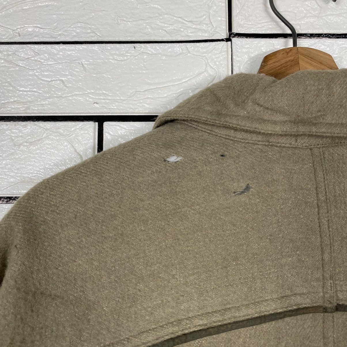 Japanese Brand Vintage Wool Bomber Jacket Drigo Japan Issey Miyake Size US L / EU 52-54 / 3 - 13 Thumbnail