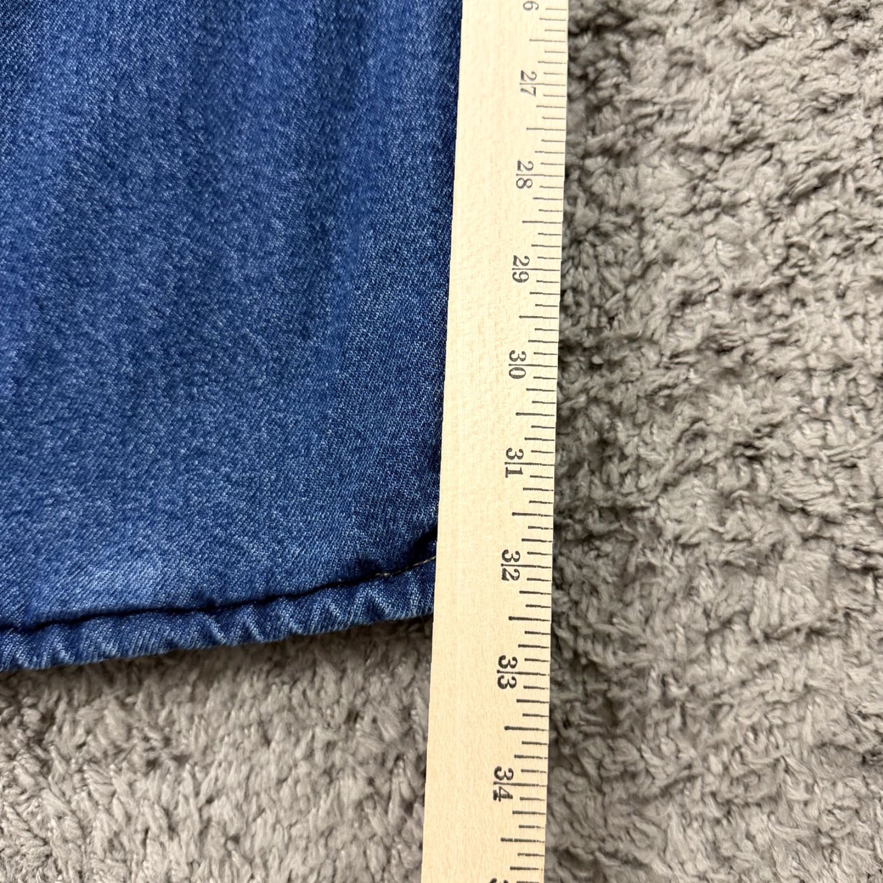 Wrangler Wrangler Jeans Mens 38 Blue Straight Leg Fleece Lined Outdoors Warmth Workwear Size US 38 / EU 54 - 5 Thumbnail