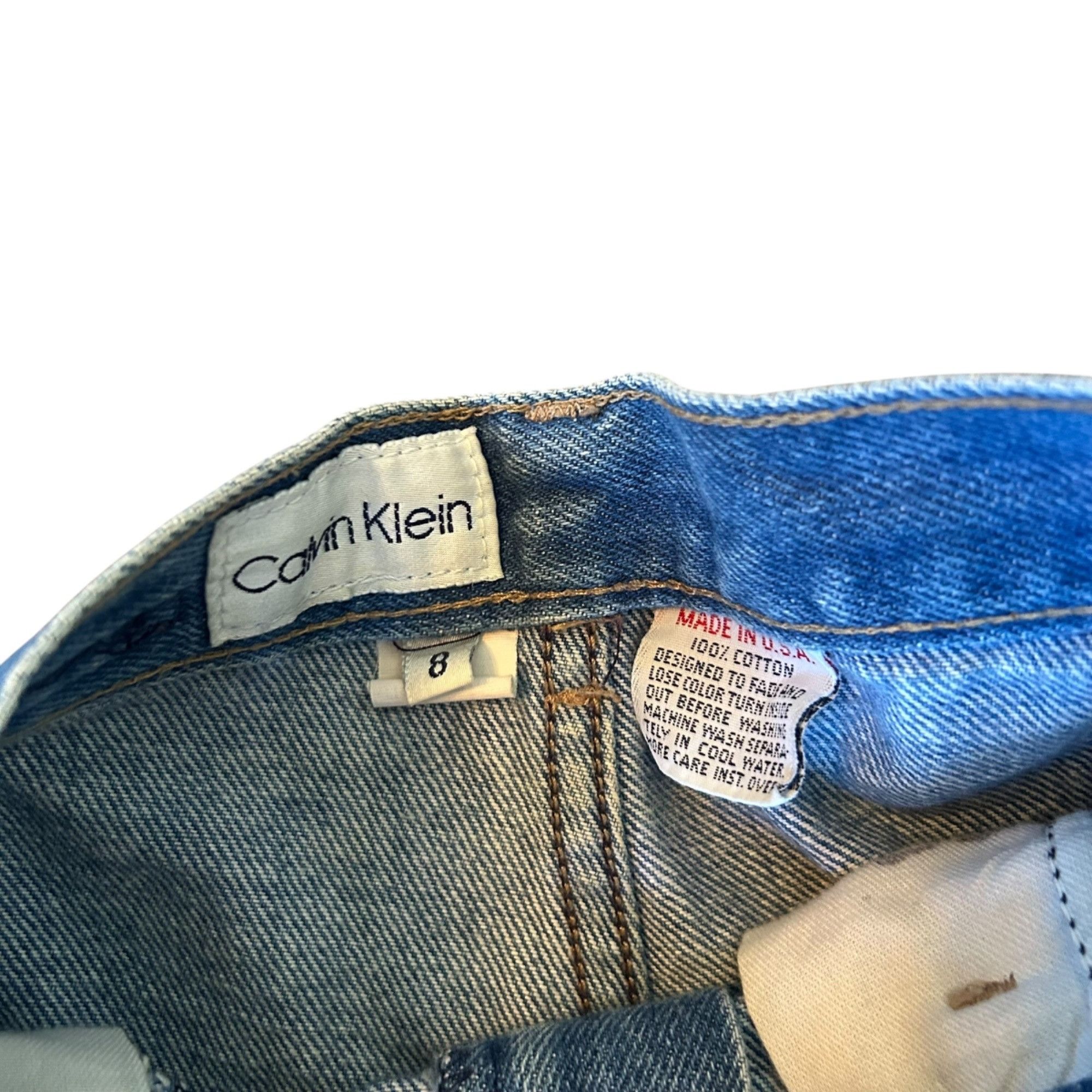 Calvin Klein Vintage Calvin Klein Pleated Ultra High Rise Balloon Denim J Size 28" / US 6 / IT 42 - 3 Thumbnail