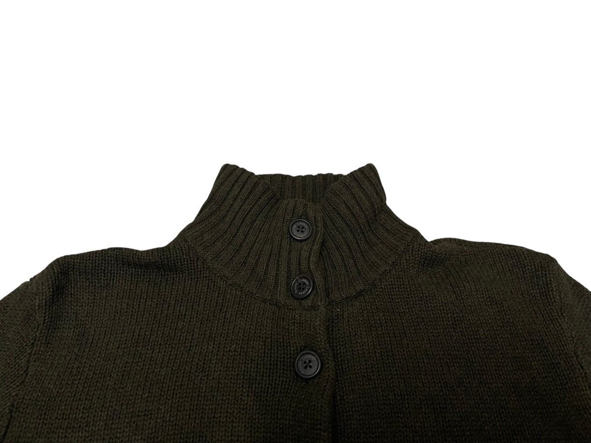 Lauren Ralph Lauren Lauren Ralph Lauren Olive Sweater w/ Elbow Patches Size XL / US 12-14 / IT 48-50 - 6 Thumbnail