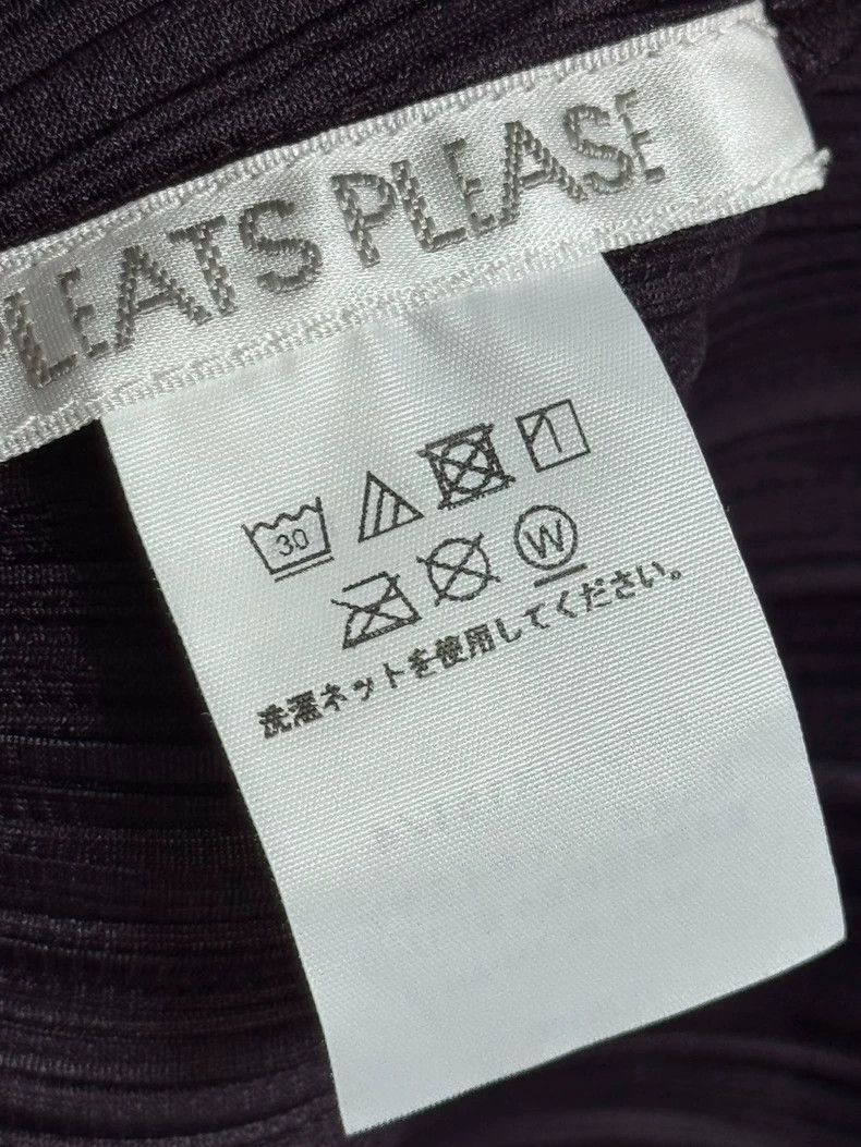 Issey Miyake Issey Miyake size:4 Purple pleated long-sleeved shirt Size M / US 6-8 / IT 42-44 - 3 Thumbnail