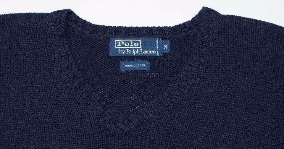 Ralph Lauren RALPH LAUREN JUMPER COTTON SIZE L (LABEL M) VGC - Size US L / EU 52-54 / 3 - 4 Thumbnail