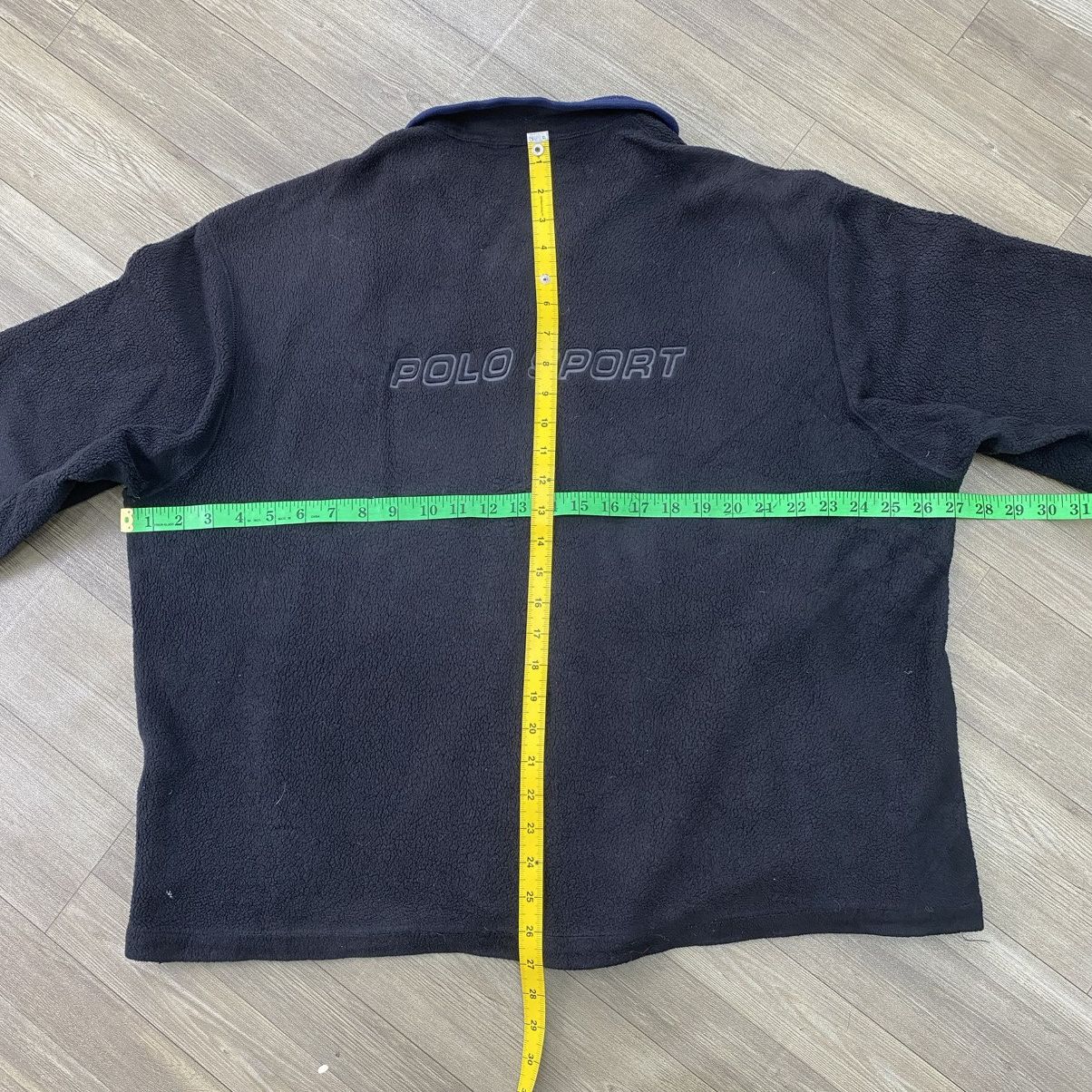 Polo Ralph Lauren 1990s Vintage Polo Sport Ralph Lauren Fleece Zip Jacket Size US XL / EU 56 / 4 - 17 Thumbnail