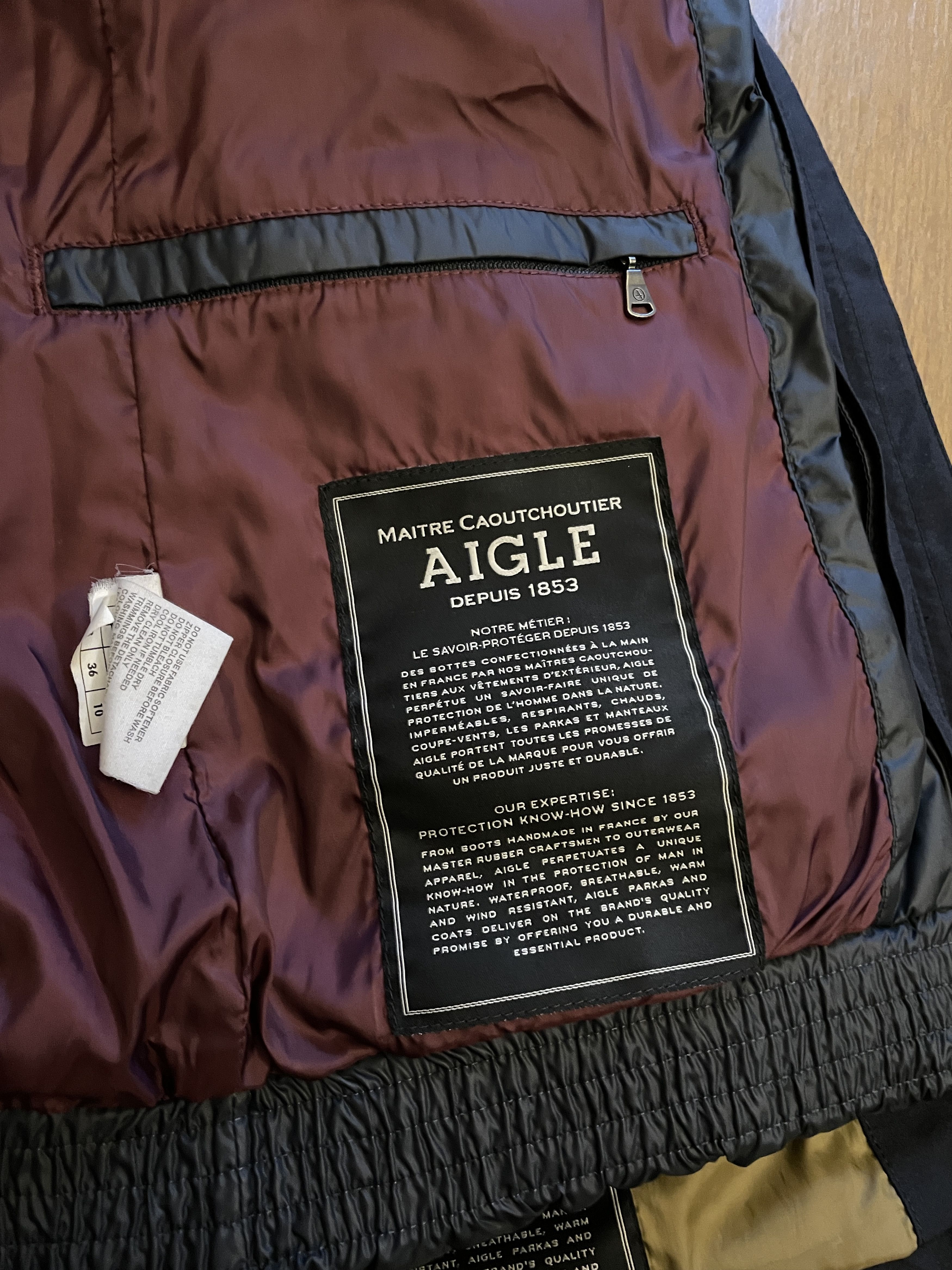 Aigle Aigle 2-in-1 Modular GORE-TEX Jacket (Women's) Size M / US 6-8 / IT 42-44 - 5 Thumbnail