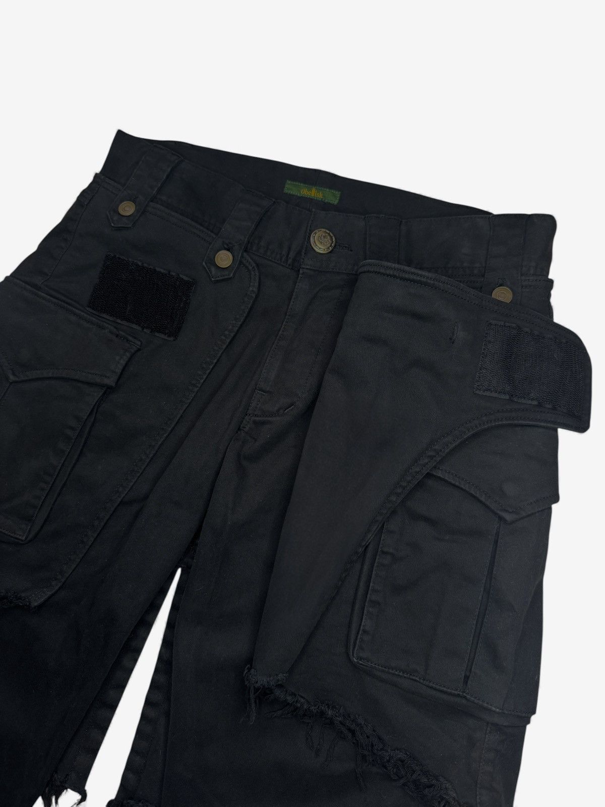 Obelisk Obelisk Double Layered Cargo Skirt Denim Size US 28 / EU 44 - 4 Thumbnail