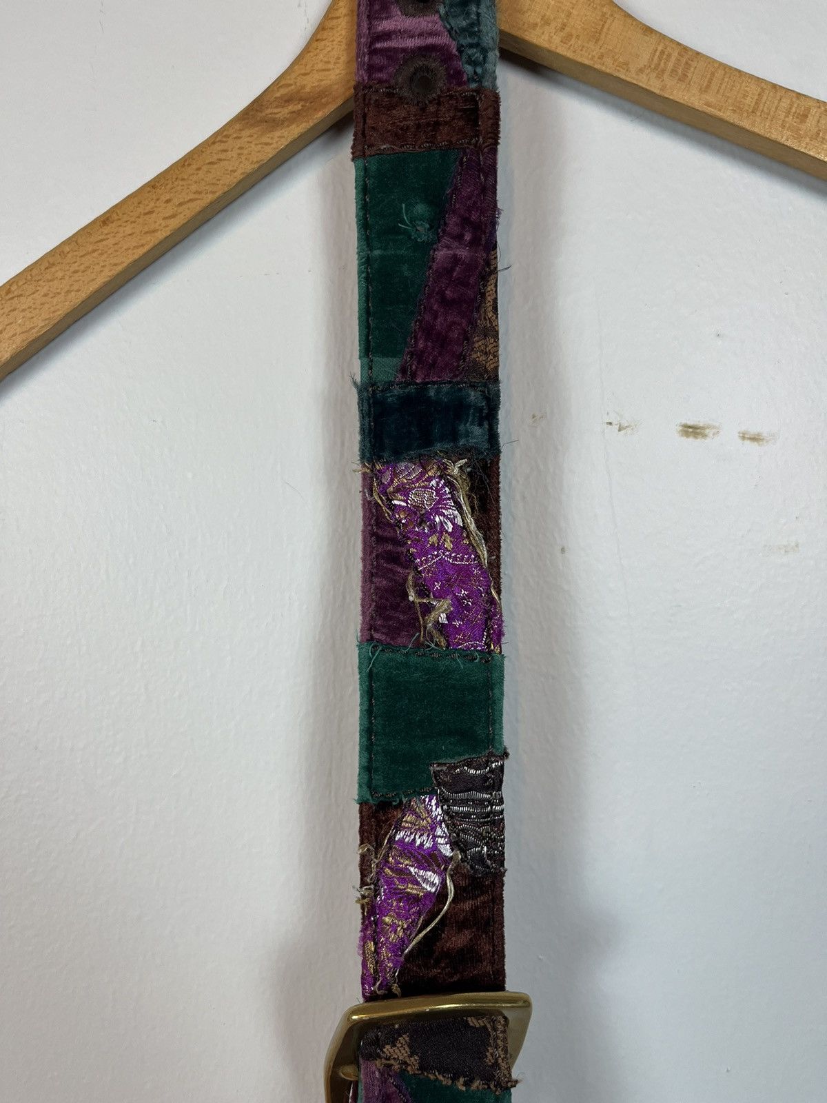 Japanese Brand × Lucky Brand Lucky Brand Patchwork Belt Size ONE SIZE - 6 Thumbnail
