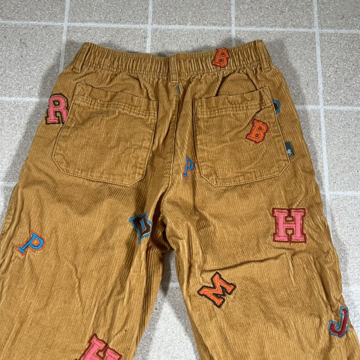 Urban Outfitters Urban Outfitters Embroidered Letter Corduroy Beach Pant Sm Size US 26 / EU 42 - 4 Thumbnail