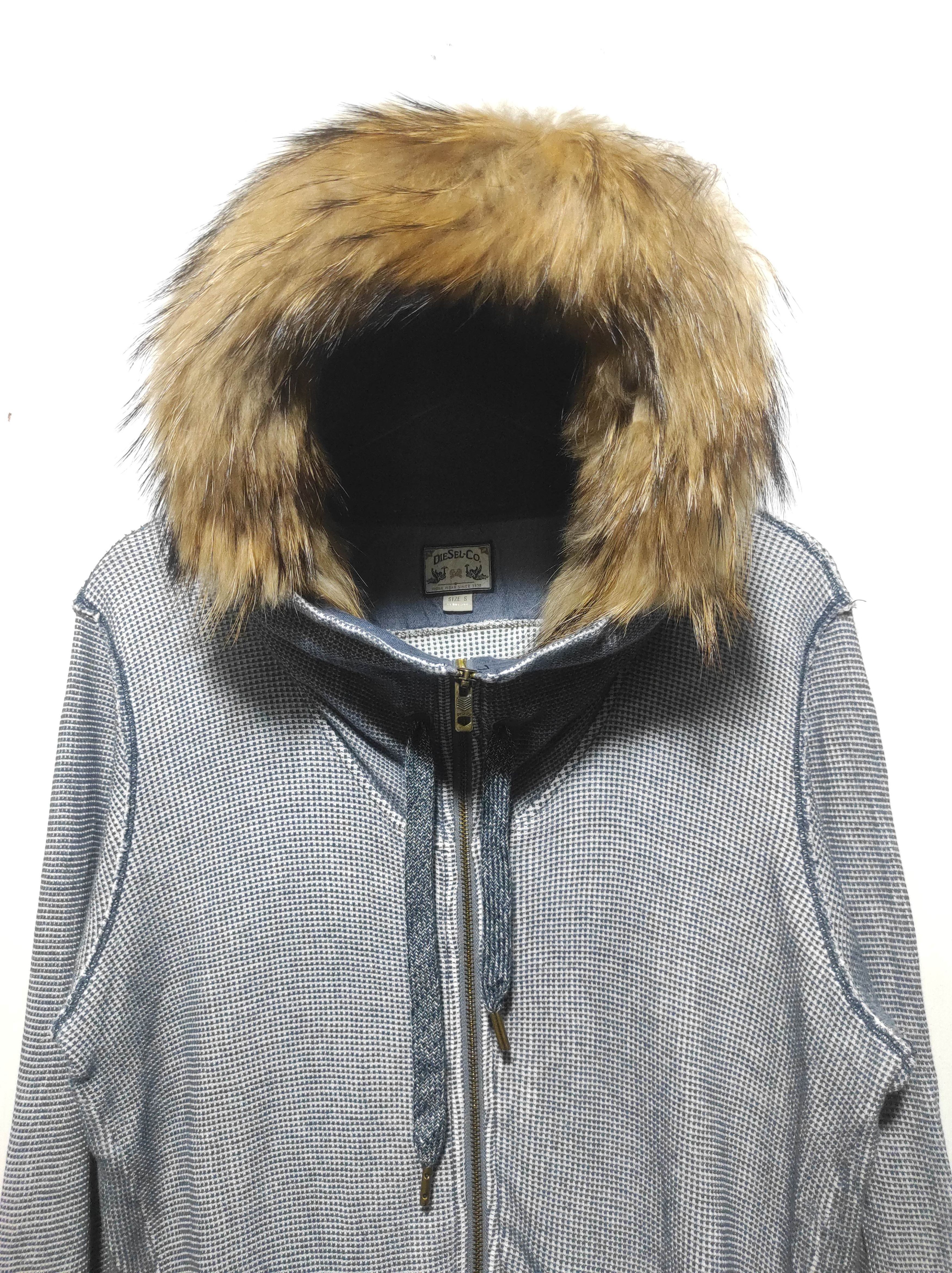 Diesel Diesel.co Zipper Fur Hoodie ifsixwasnine lgb style Size US S / EU 44-46 / 1 - 2 Thumbnail