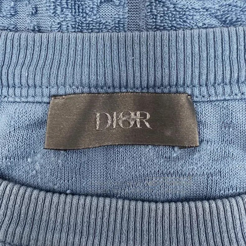 Dior Dior 23 blue logo jacquard full-print cotton round-neck sh Size US L / EU 52-54 / 3 - 5 Thumbnail