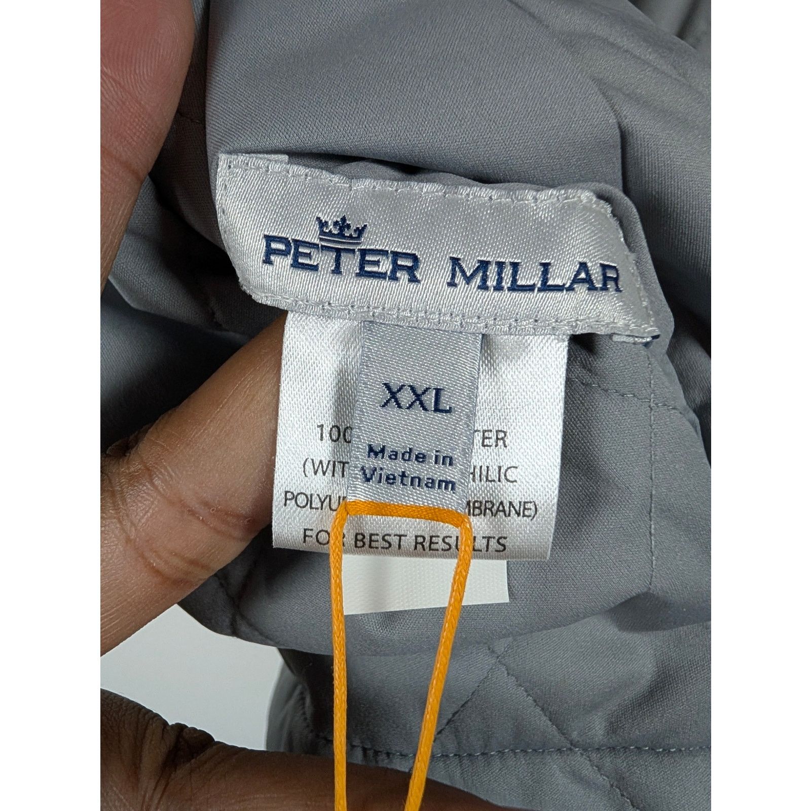 Peter Millar Peter Millar Golf Vest Quilted Reversible Full Zip Jacket Size US XXL / EU 58 / 5 - 3 Thumbnail