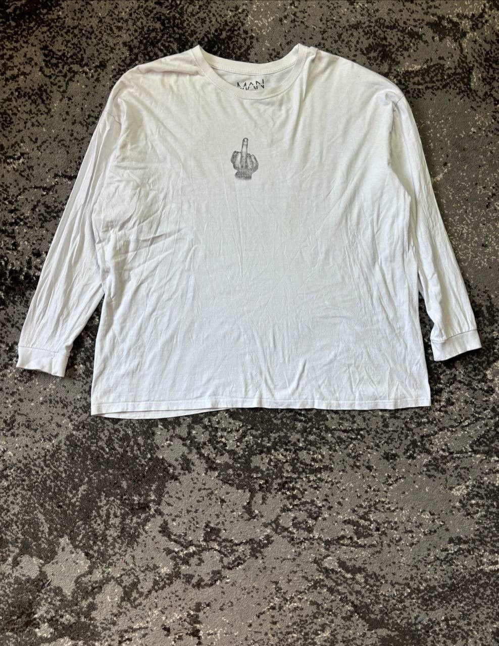 Japanese Brand Archival Opium Y2K Fuck Baggy Over Long Sleeve Owens Style Size US M / EU 48-50 / 2 - 2 Thumbnail