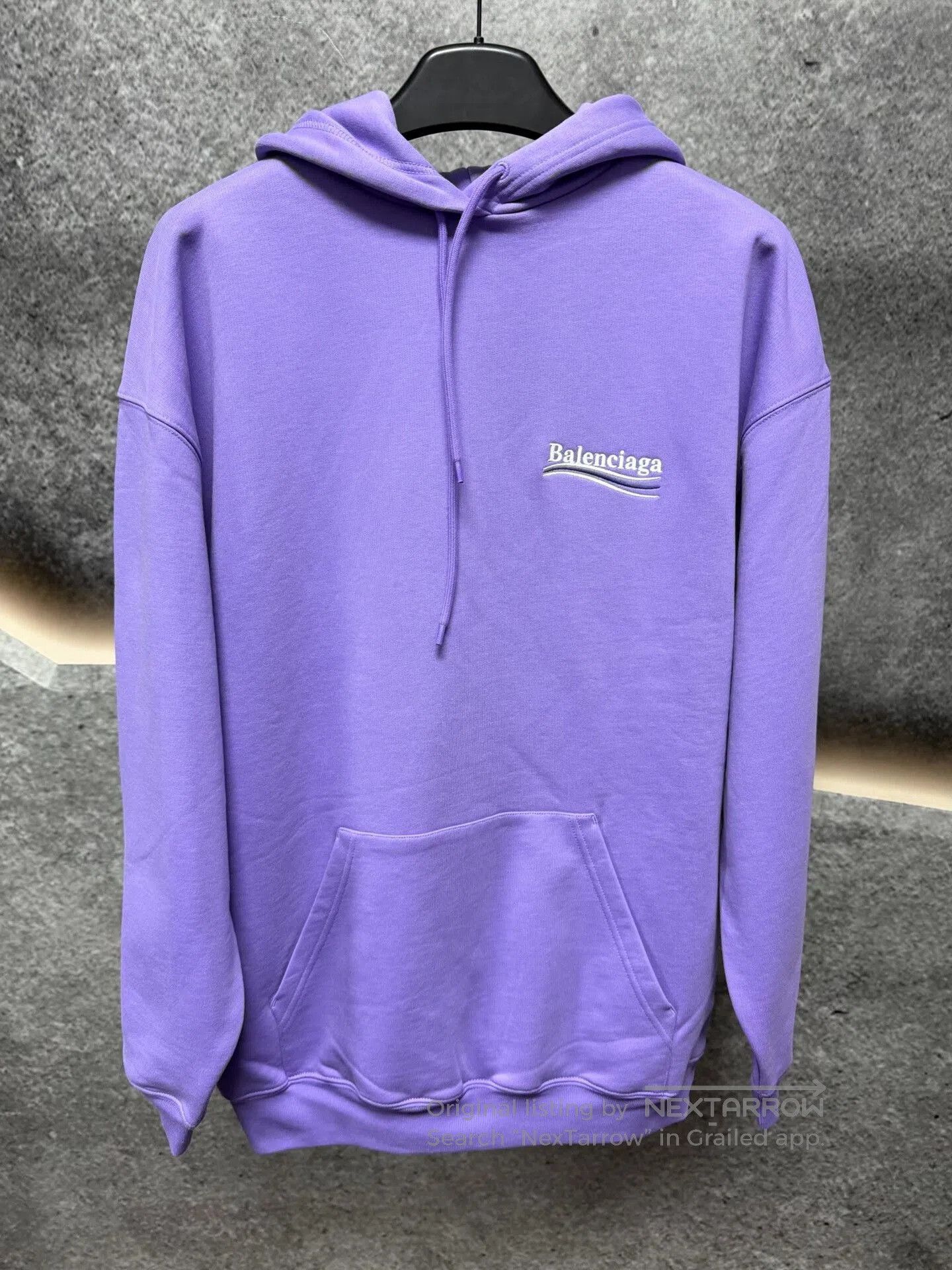 Balenciaga balenciaga purple hooded sweatshirt size L. Size US L / EU 52-54 / 3 - 1 Thumbnail