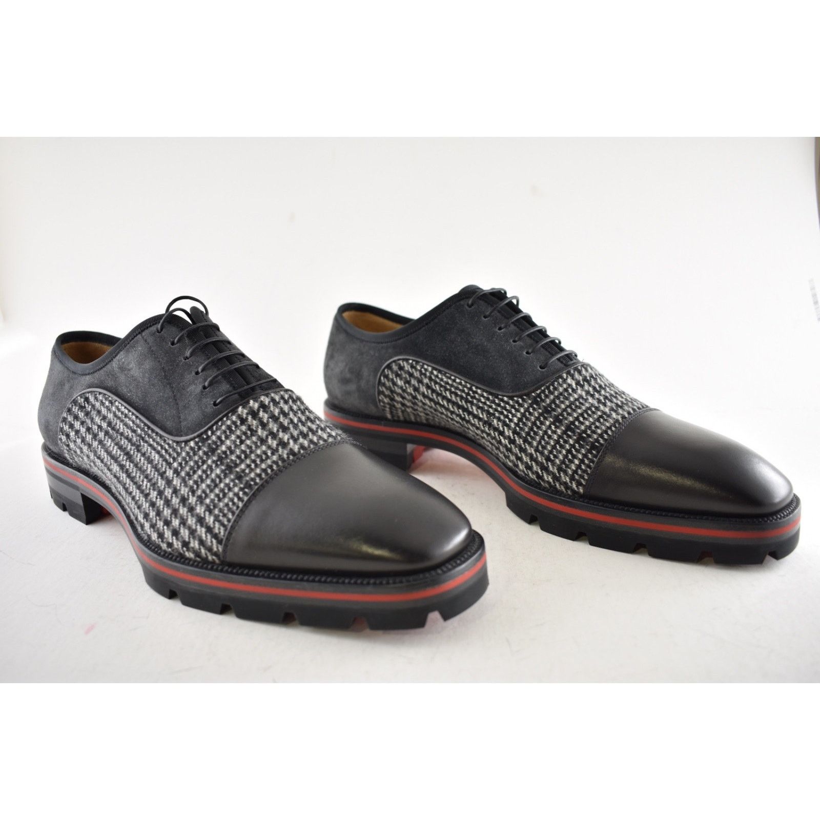 Christian Louboutin Christian Louboutin Flat Lug Sole Derby Oxford Loafer 44 11 Size US 11 / EU 44 - 3 Thumbnail