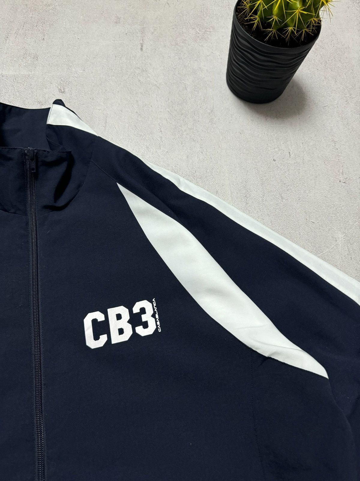 Casablanca × Vintage Vintage Casa Blanca Jacket Baggy Windbreaker CB3 Rap Y2K 90s Size US L / EU 52-54 / 3 - 4 Thumbnail
