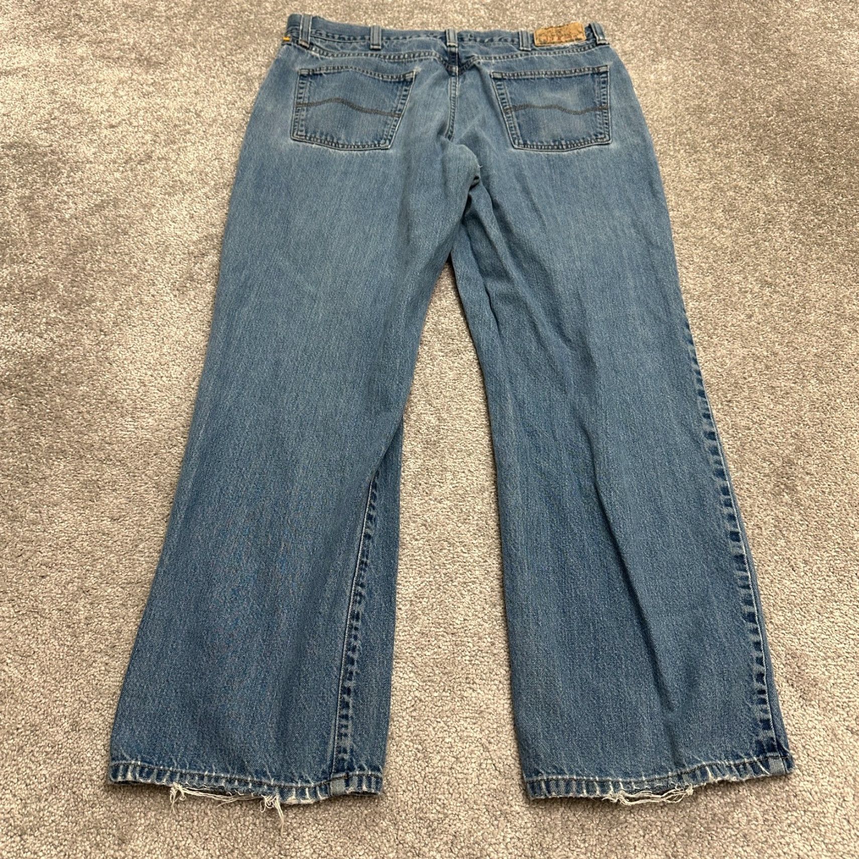 Vintage VINTAGE L.L. Bean Jeans Denim Regular Fit 36x29.5 Men Blue Cotton 90s USA Mens Size US 36 / EU 52 - 2 Thumbnail