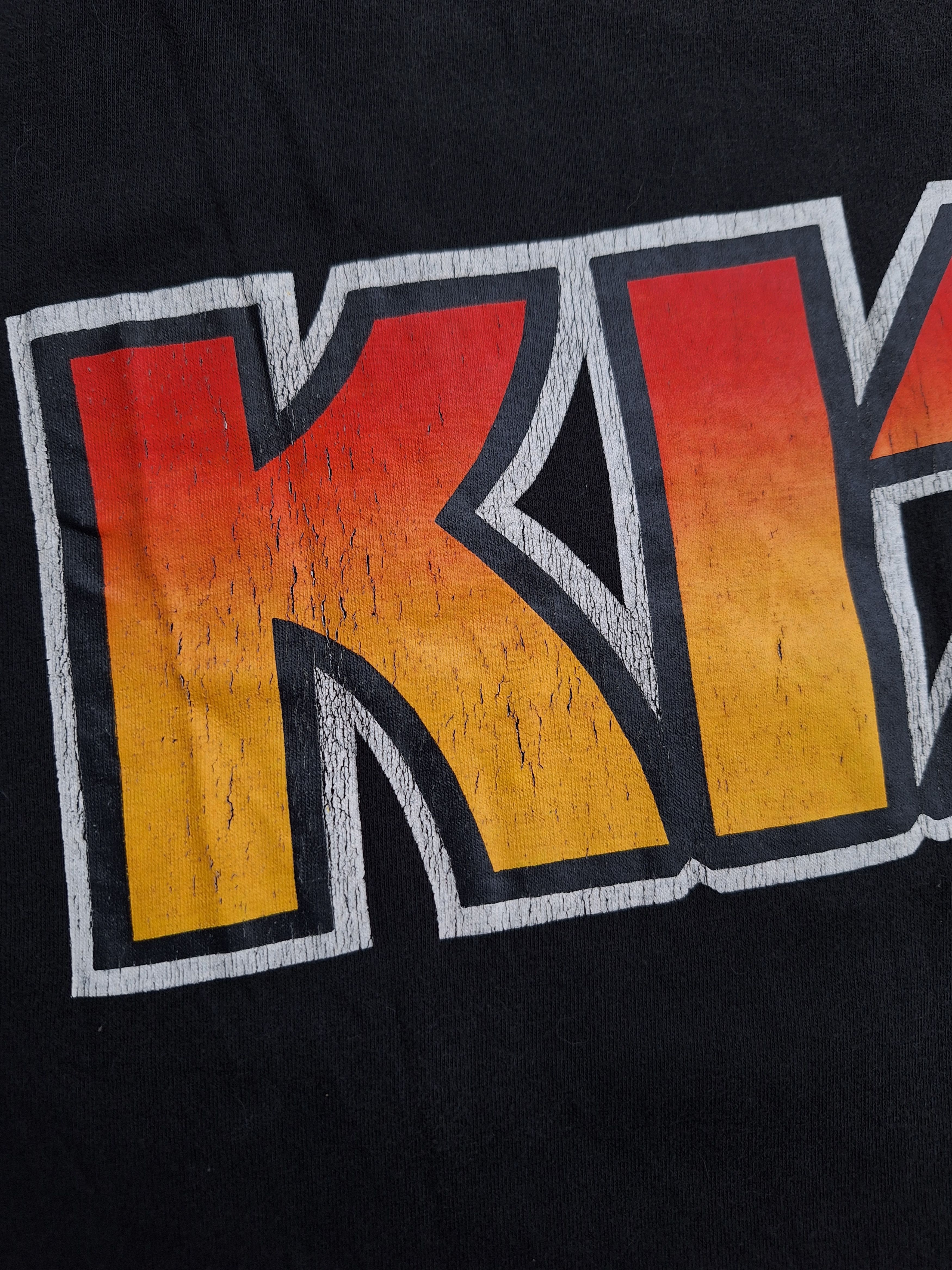 Vintage 🔥RARE🔥 Vintage 90s Kiss band album very best graphic Size US L / EU 52-54 / 3 - 8 Thumbnail