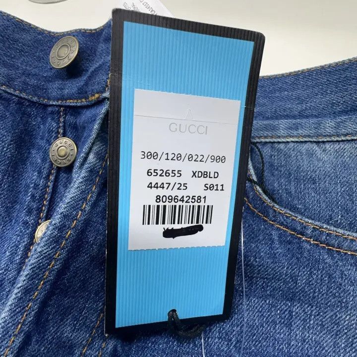 Gucci Gucci x Donald Duck Waist Denim Shorts-2507 Size 25" / US 0 / IT 36 - 5 Thumbnail