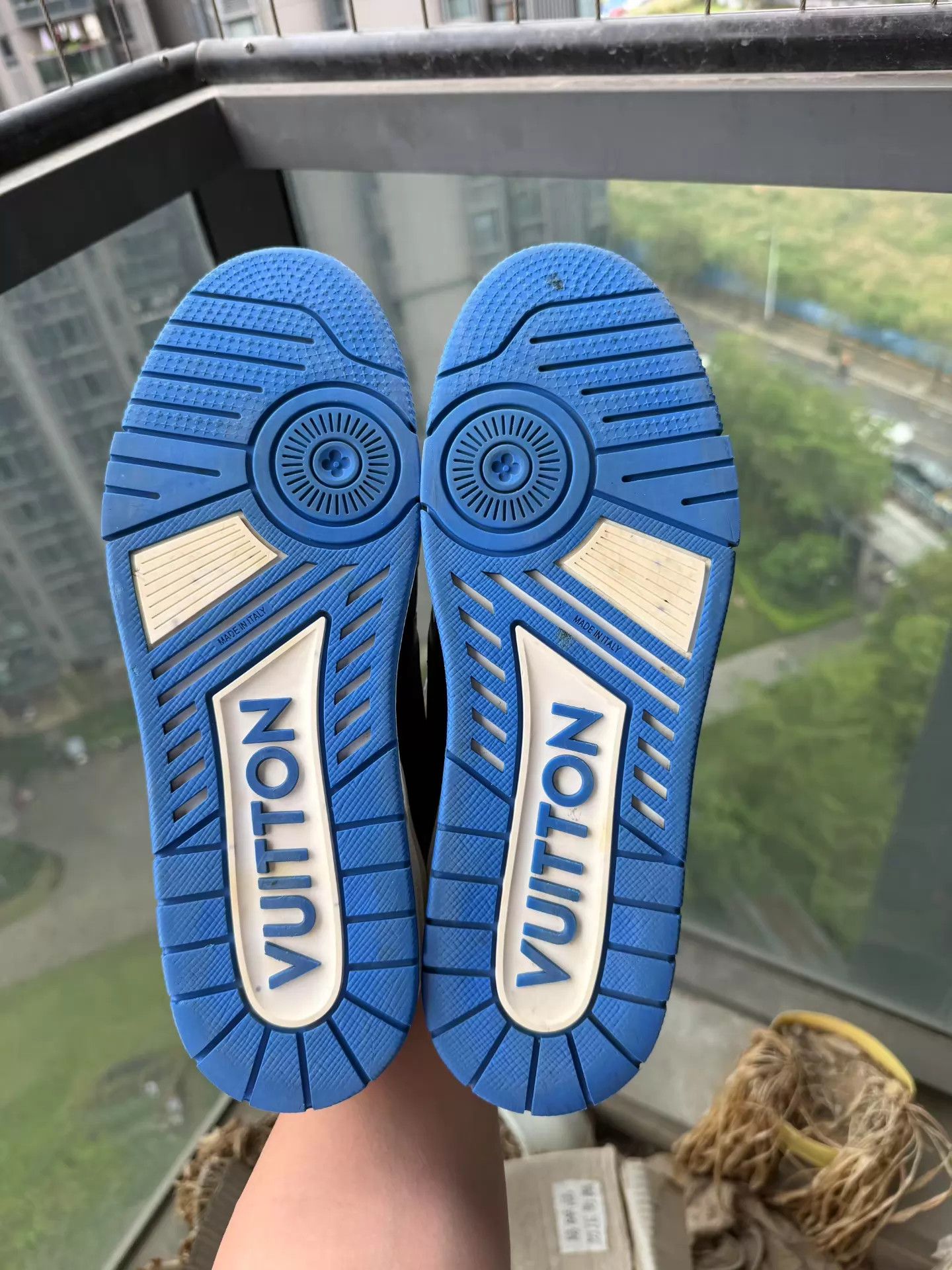 Louis Vuitton LV Trainer x Hiroshi Fujiwara 2.0 43.5 99 New 2024 Size US 10.5 / EU 43-44 - 7 Thumbnail