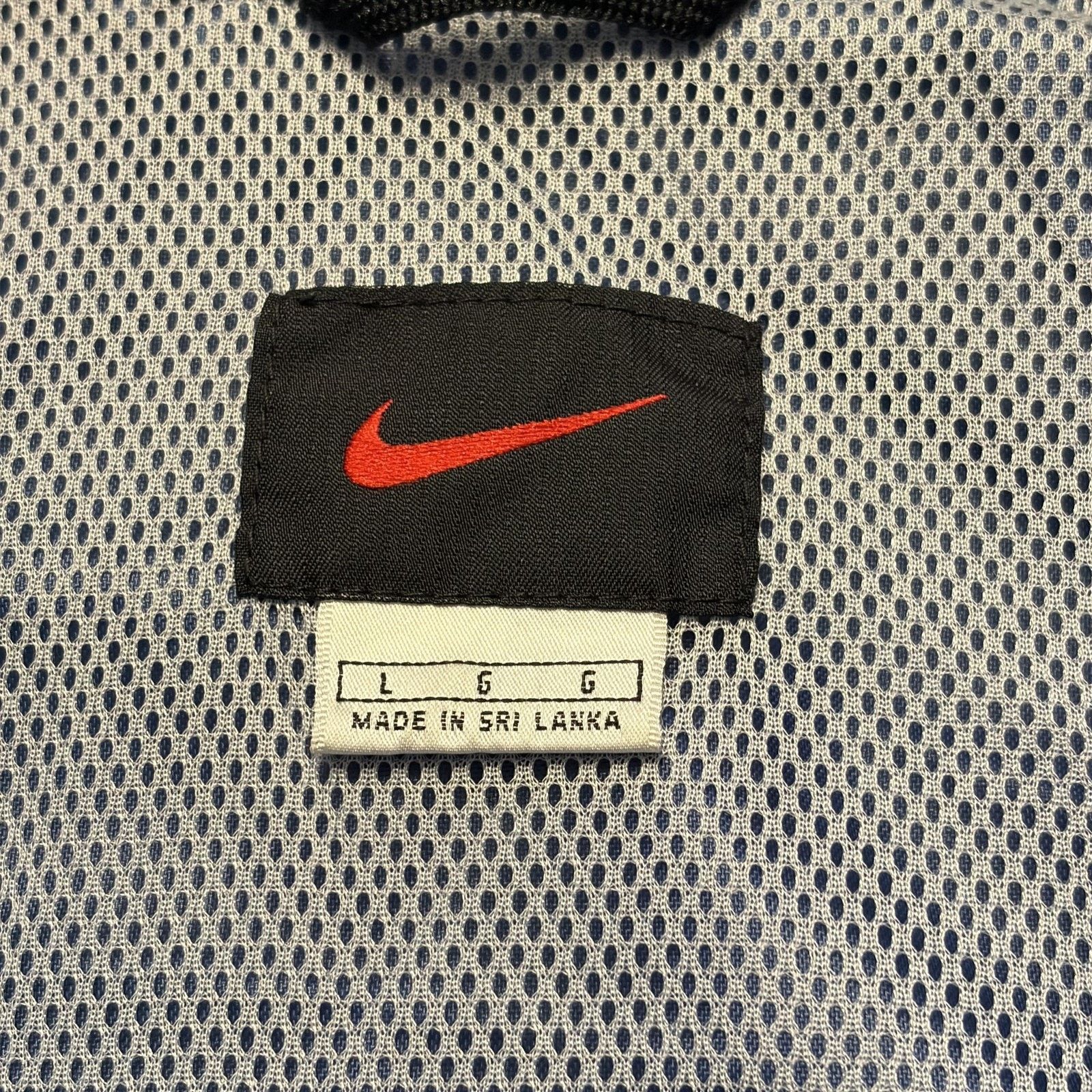 Nike Nike Pullover Jacket Mens Large Blue Half Zip Windbreaker Size US L / EU 52-54 / 3 - 10 Thumbnail