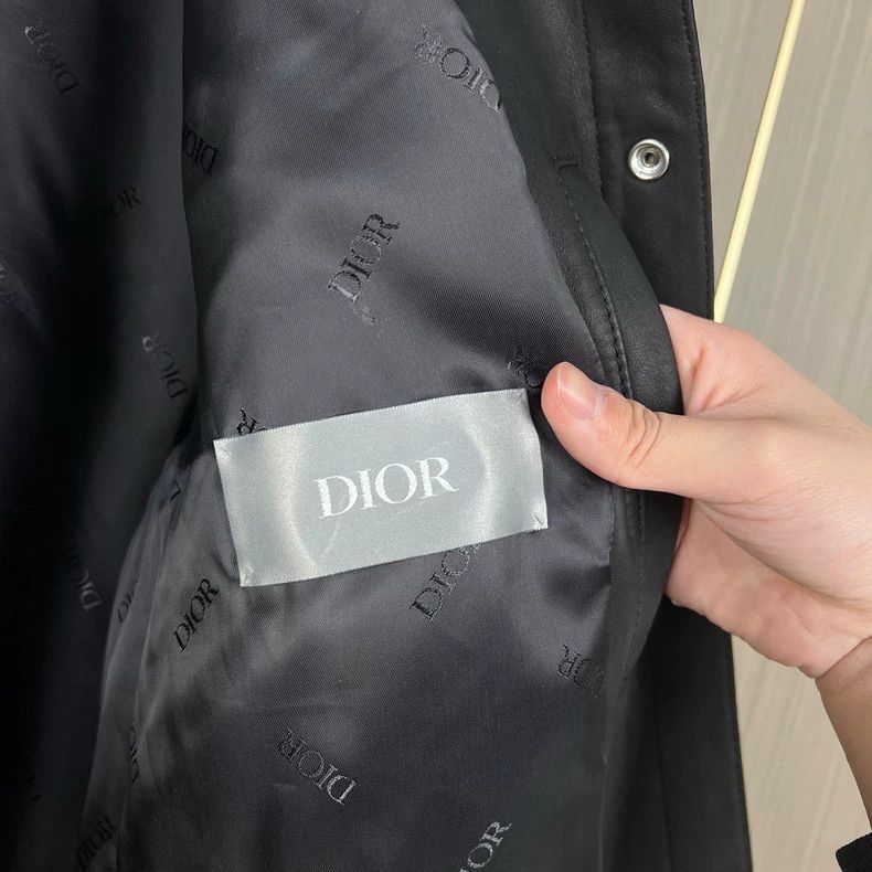 Dior Dior The latest embossed letter suede jacket 2504-Nextarrow Size US L / EU 52-54 / 3 - 7 Thumbnail