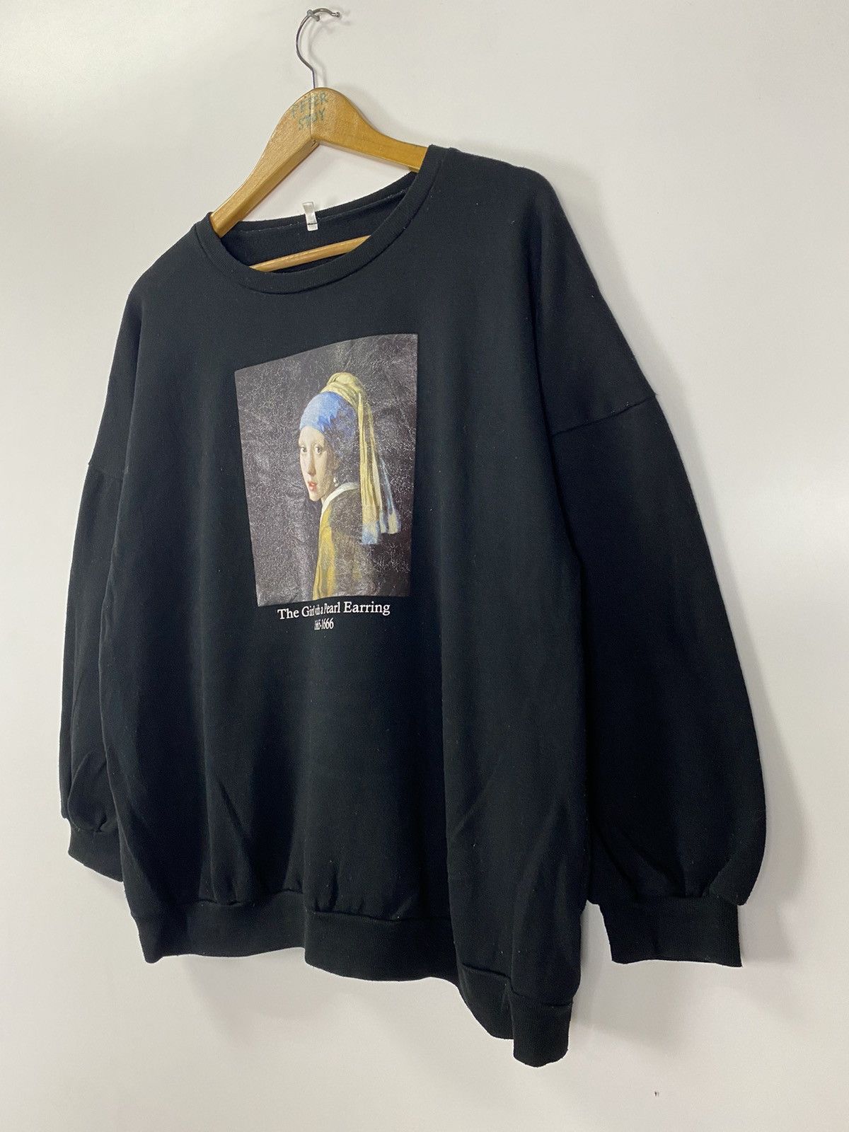 Vintage Vintage The Girl With A Pearl Earring Sweater Size US XL / EU 56 / 4 - 4 Thumbnail