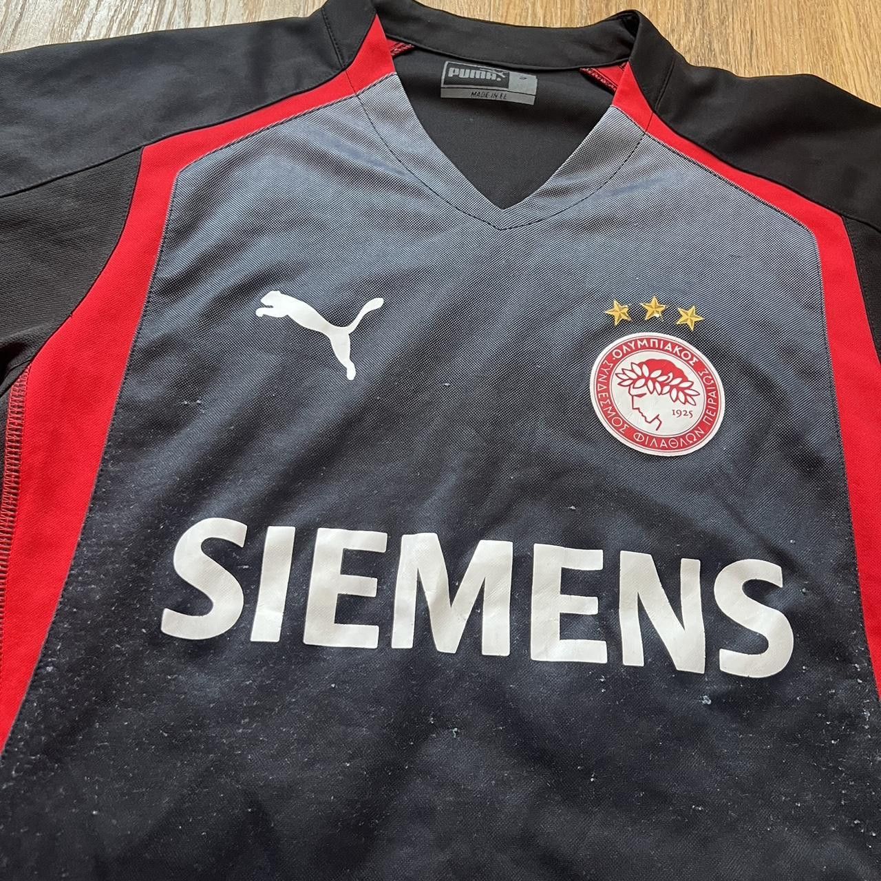 Puma 2004-05 Nikopolidis Olympiakos Greece Goalkeeper Shirt Puma Size US S / EU 44-46 / 1 - 4 Thumbnail