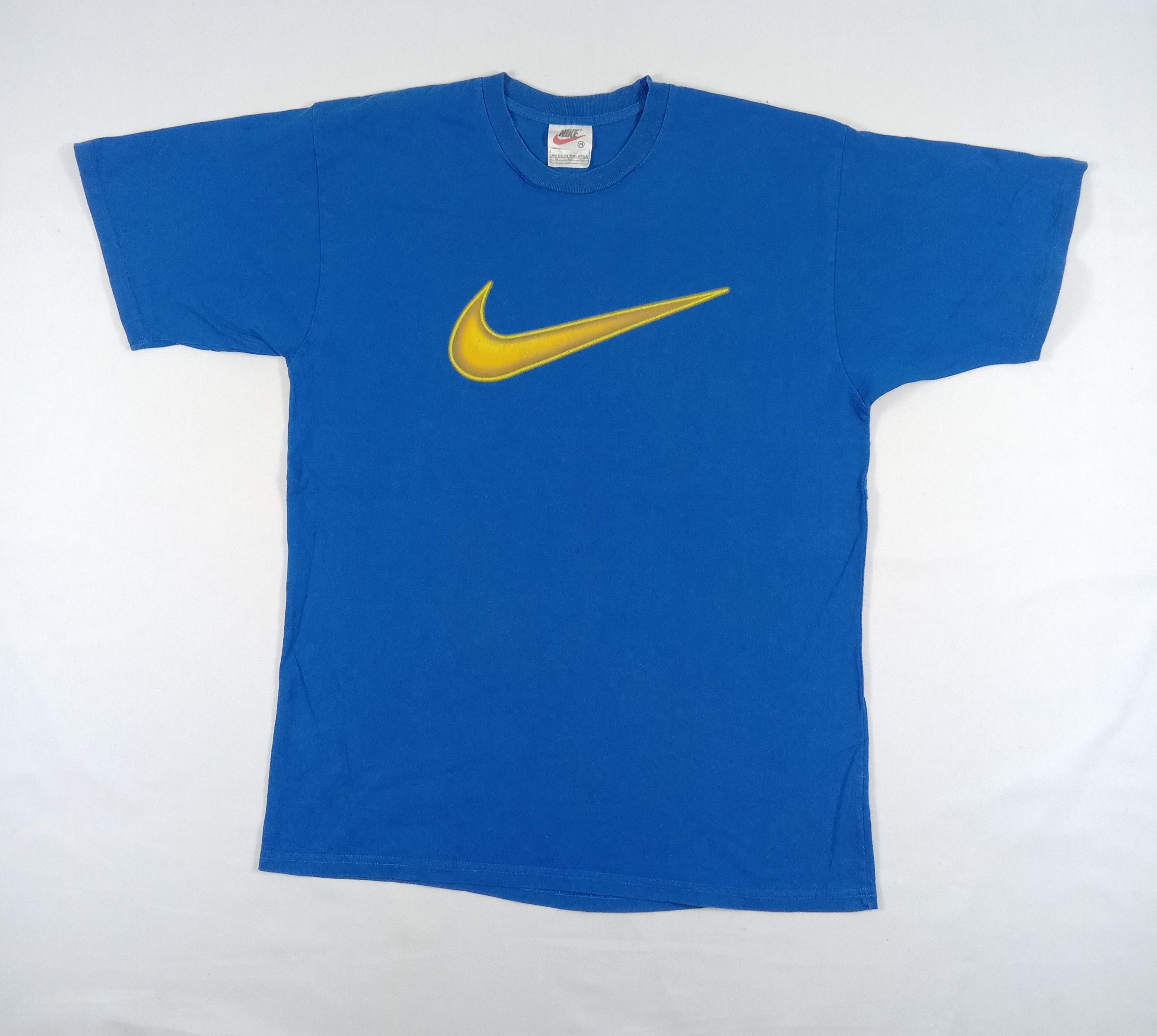 Nike Vintage Nike Big Swoosh T Shirt Size US M / EU 48-50 / 2 - 1 Thumbnail