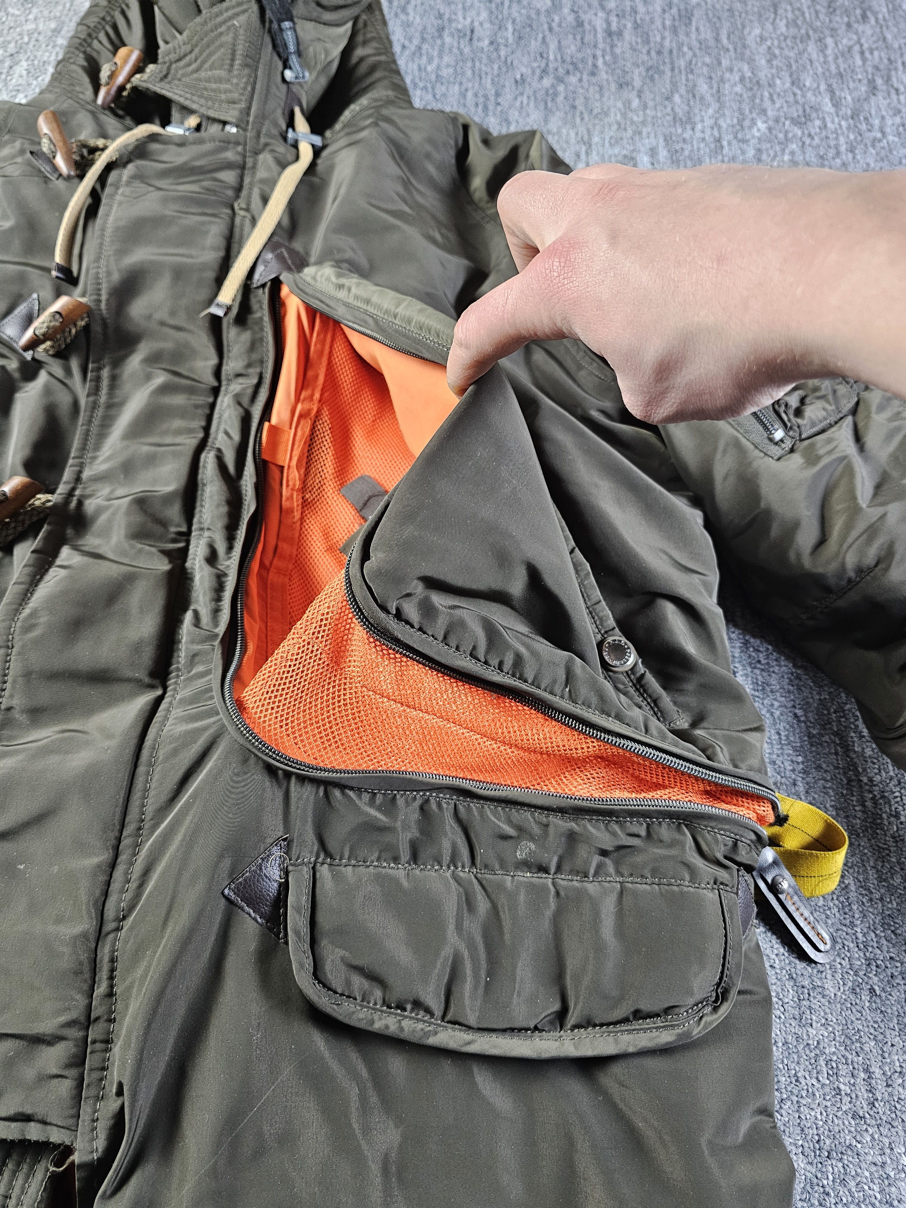 Parajumpers Parajumpers Flea Market Down Parka Faux Fur Hood Olive XL Size US S / EU 44-46 / 1 - 10 Thumbnail