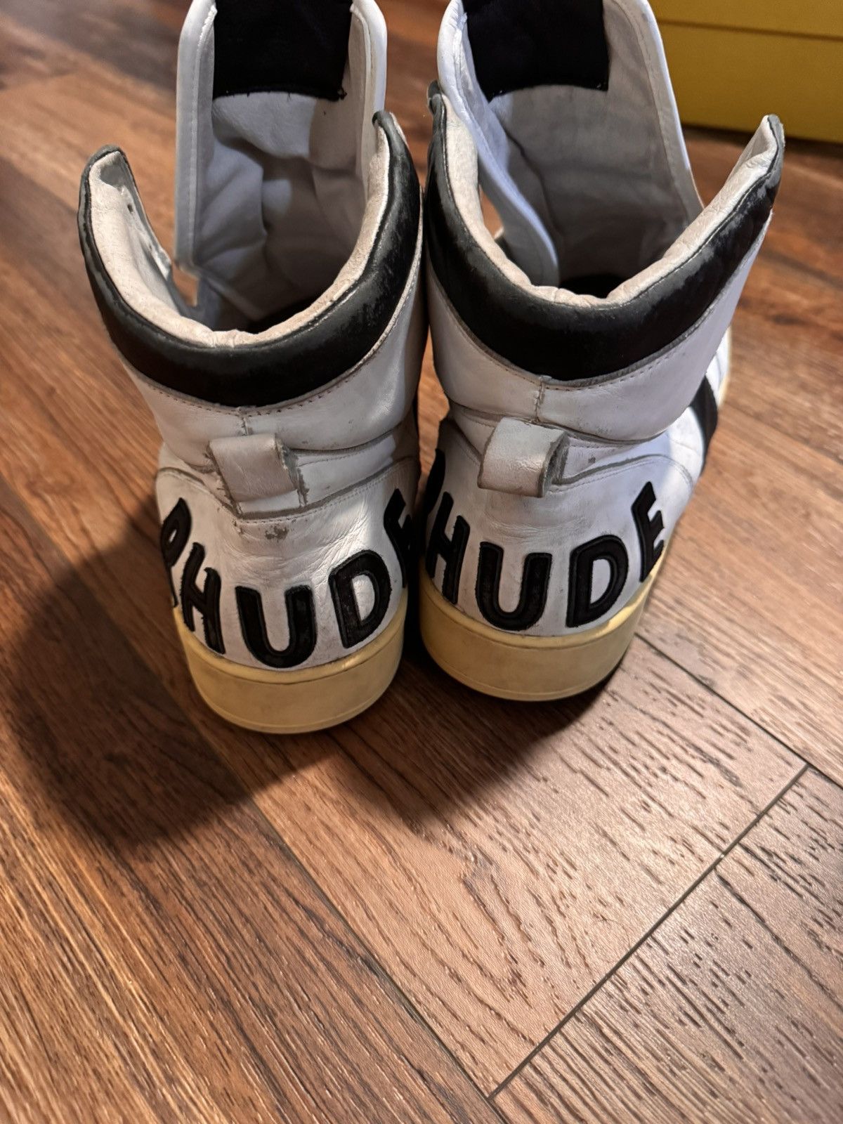 Rhude Rhude Rhecess Hi Black Size US 12 / EU 45 - 3 Thumbnail