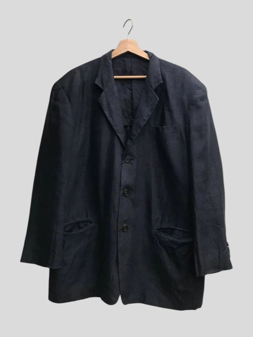Yohji Yamamoto Vintage Y’s for Men Linen Jacket Size US M / EU 48-50 / 2 - 1 Thumbnail