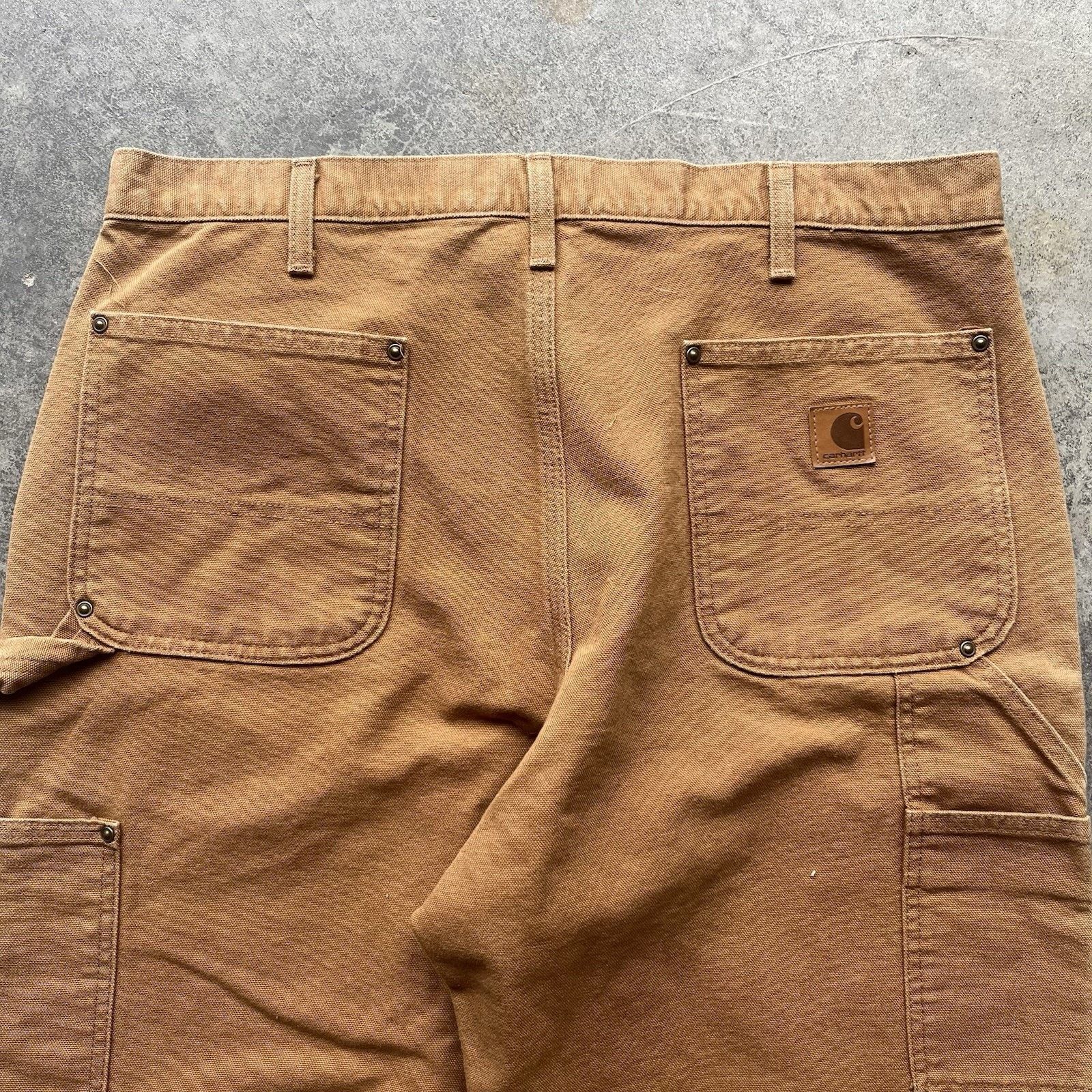 Carhartt Vintage Carhartt Double Knee Pants Mens 36 X 32 Brown Workwe Size US 36 / EU 52 - 2 Thumbnail