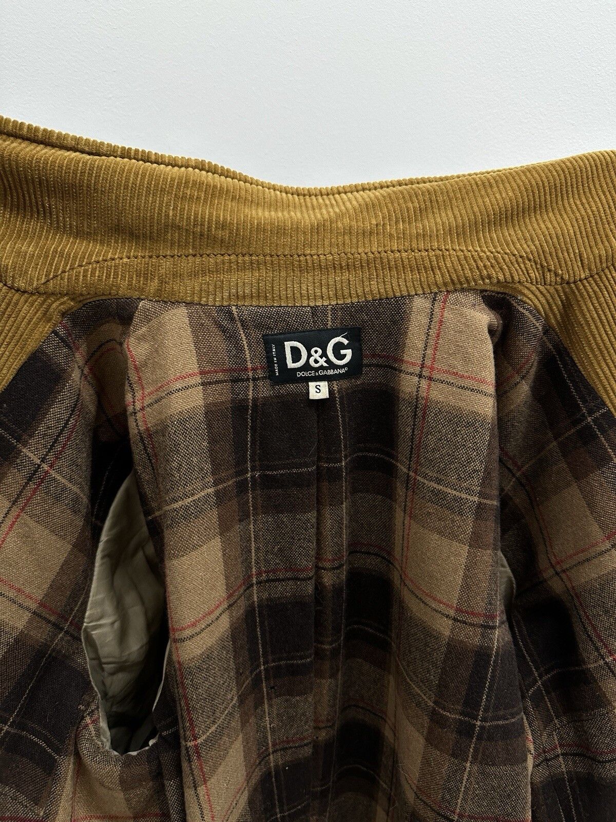 Dolce & Gabbana DDP Vintage Archive D&G DOLCE&GABBANA Corduroy Coat Womens Size S / US 4 / IT 40 - 18 Thumbnail
