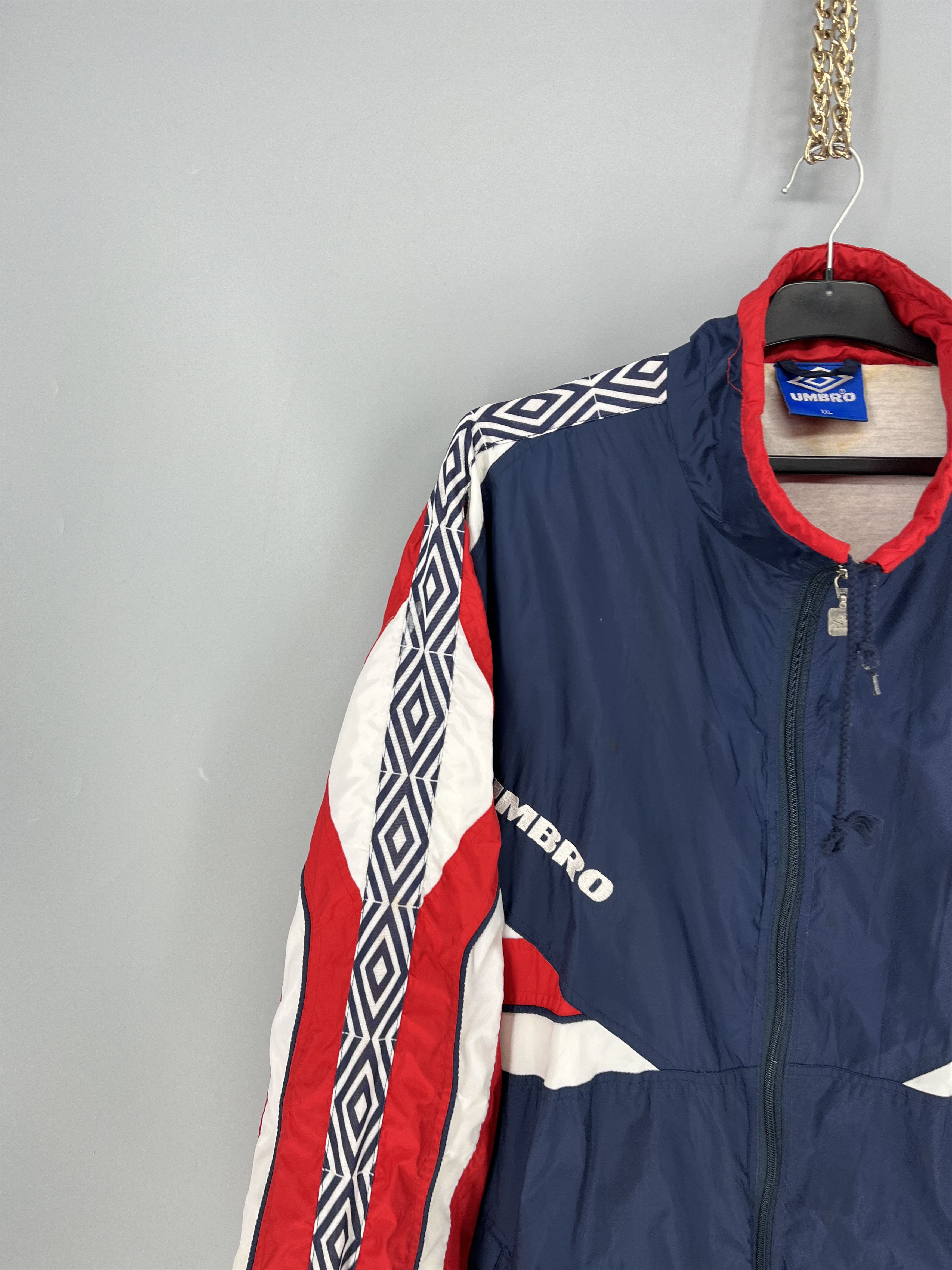 Umbro Vintage Umbro RW Oberhausen KONVENT Track Jacket XXL 90s Size US XXL / EU 58 / 5 - 4 Thumbnail