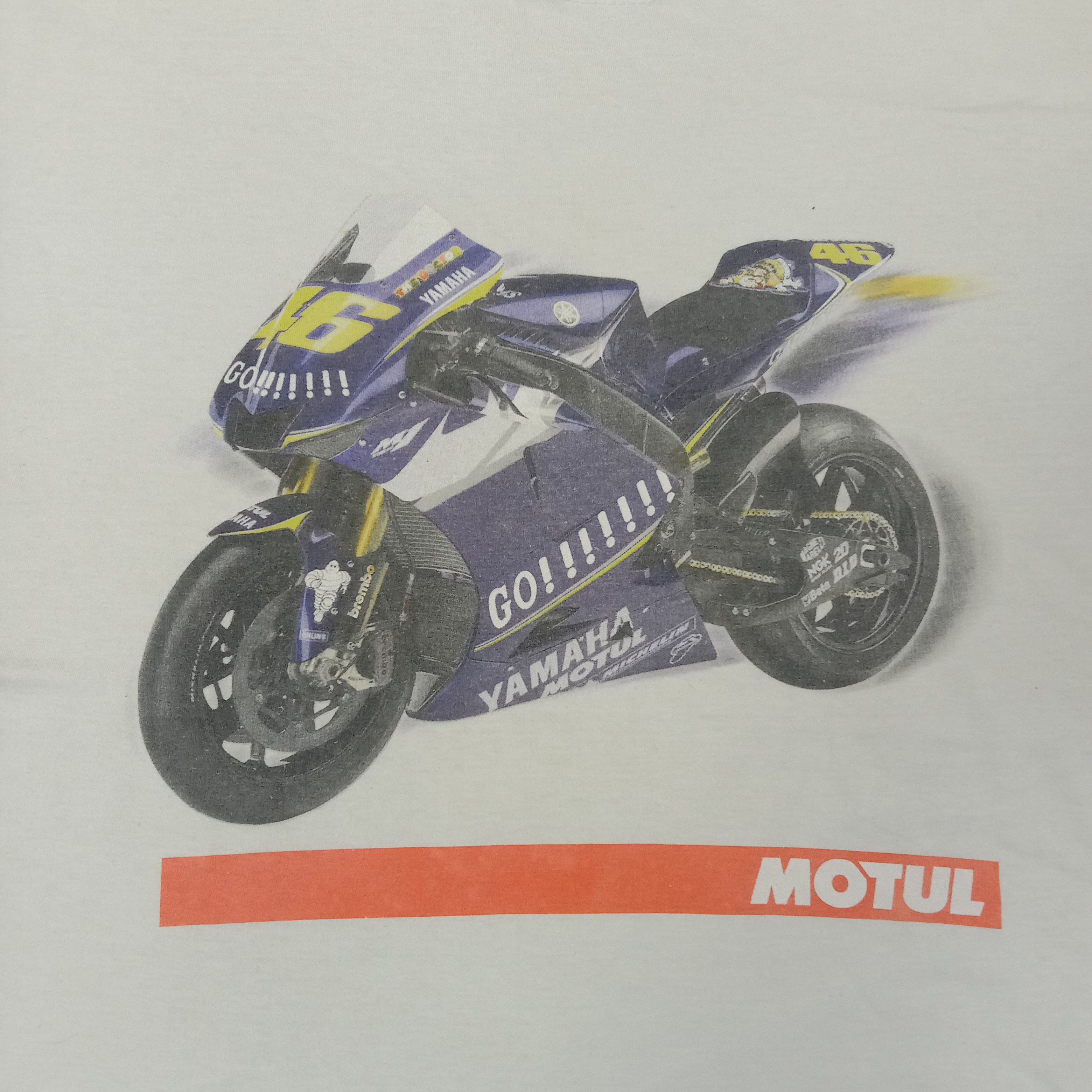 Yamaha Motul Yamaha MotoGP Rossi 46 Racing Tshirt C238N66 Size US XL / EU 56 / 4 - 2 Thumbnail