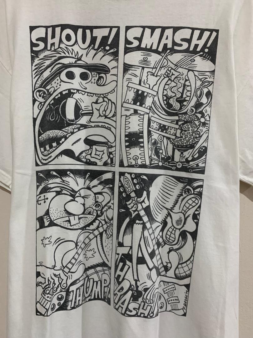 Vintage Stussy ❌ Peter Bagge Punk Comic Tshirt
