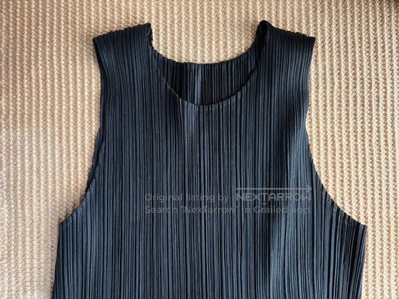 Issey Miyake Issey Miyake Classic Black Dress Size XL / US 12-14 / IT 48-50 - 4 Thumbnail
