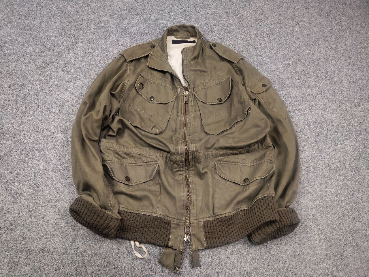 Allsaints Allsaints Spitalfields Vintage military bomber Pocket Jacket Size US M / EU 48-50 / 2 - 2 Thumbnail