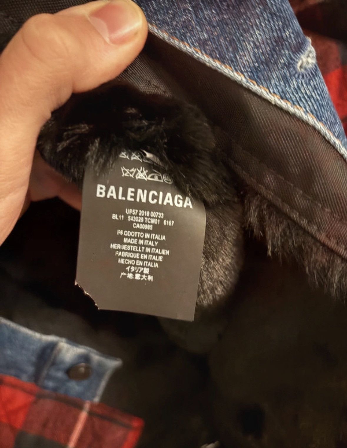 Balenciaga Winter 18 layered flannel Size US S / EU 44-46 / 1 - 3 Thumbnail
