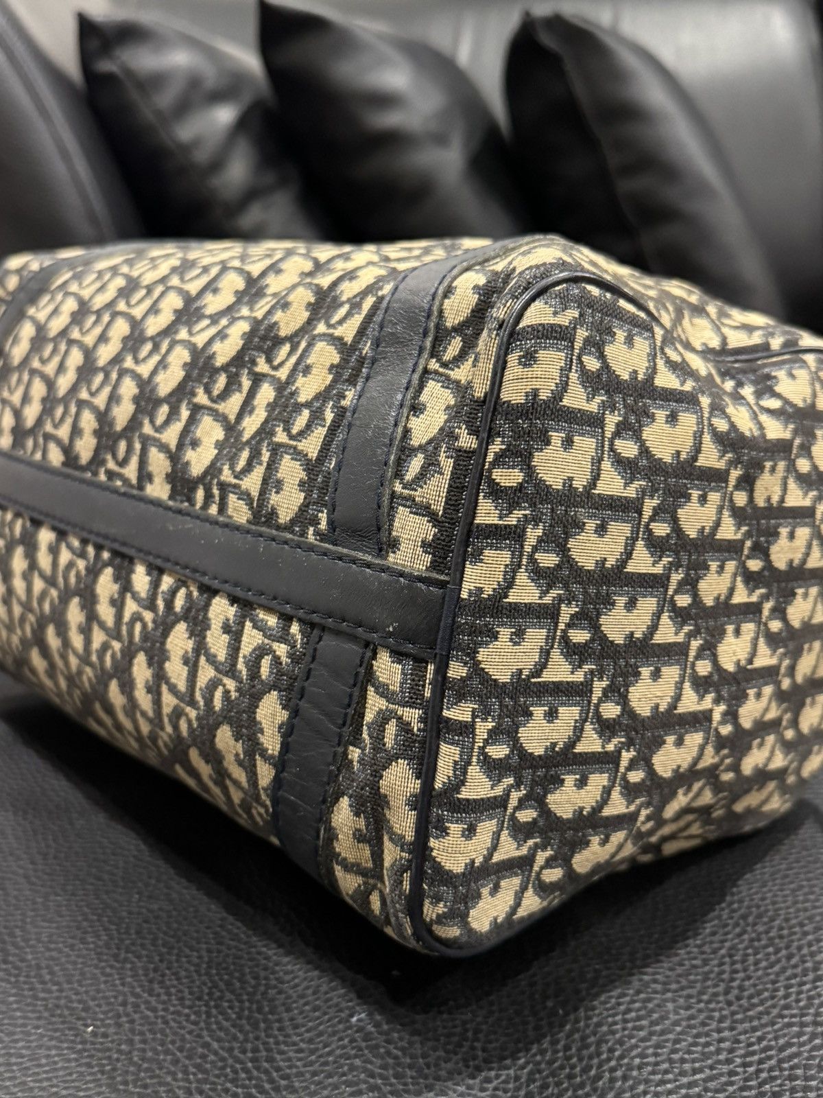 Dior Vintage - Dior Boston Trotter Monogram Bag Size ONE SIZE - 10 Thumbnail