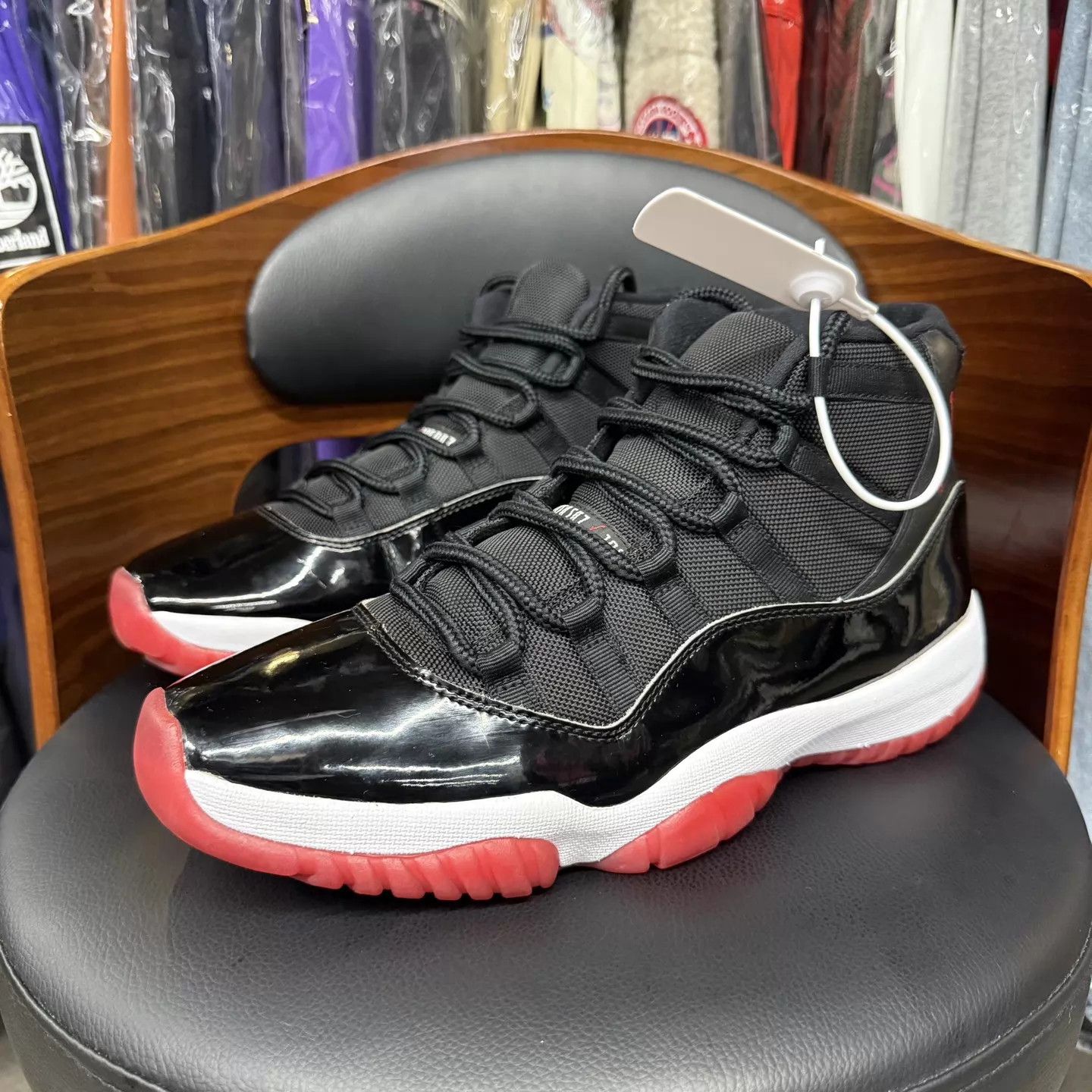 Nike Air Jordan 11 Bred 2019 Size 46 Excellent Condition Size US 13 / EU 46 - 1 Thumbnail